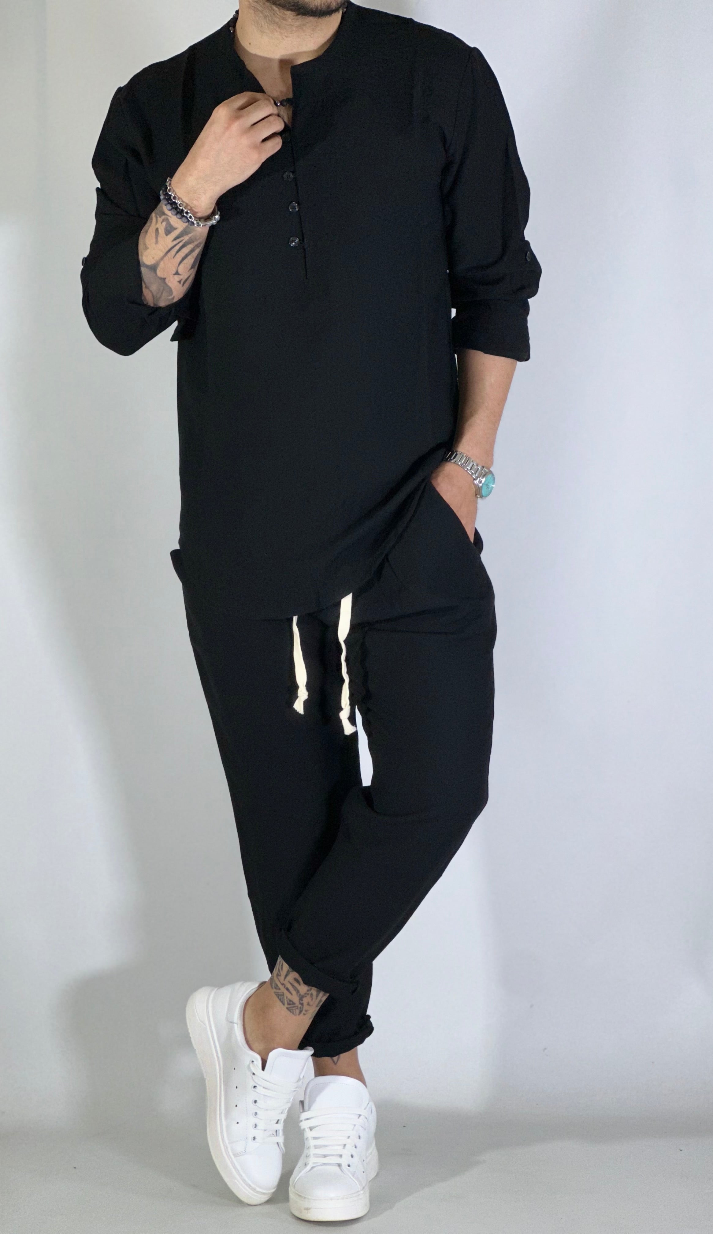 Coordinato SAFARI nero AD1293