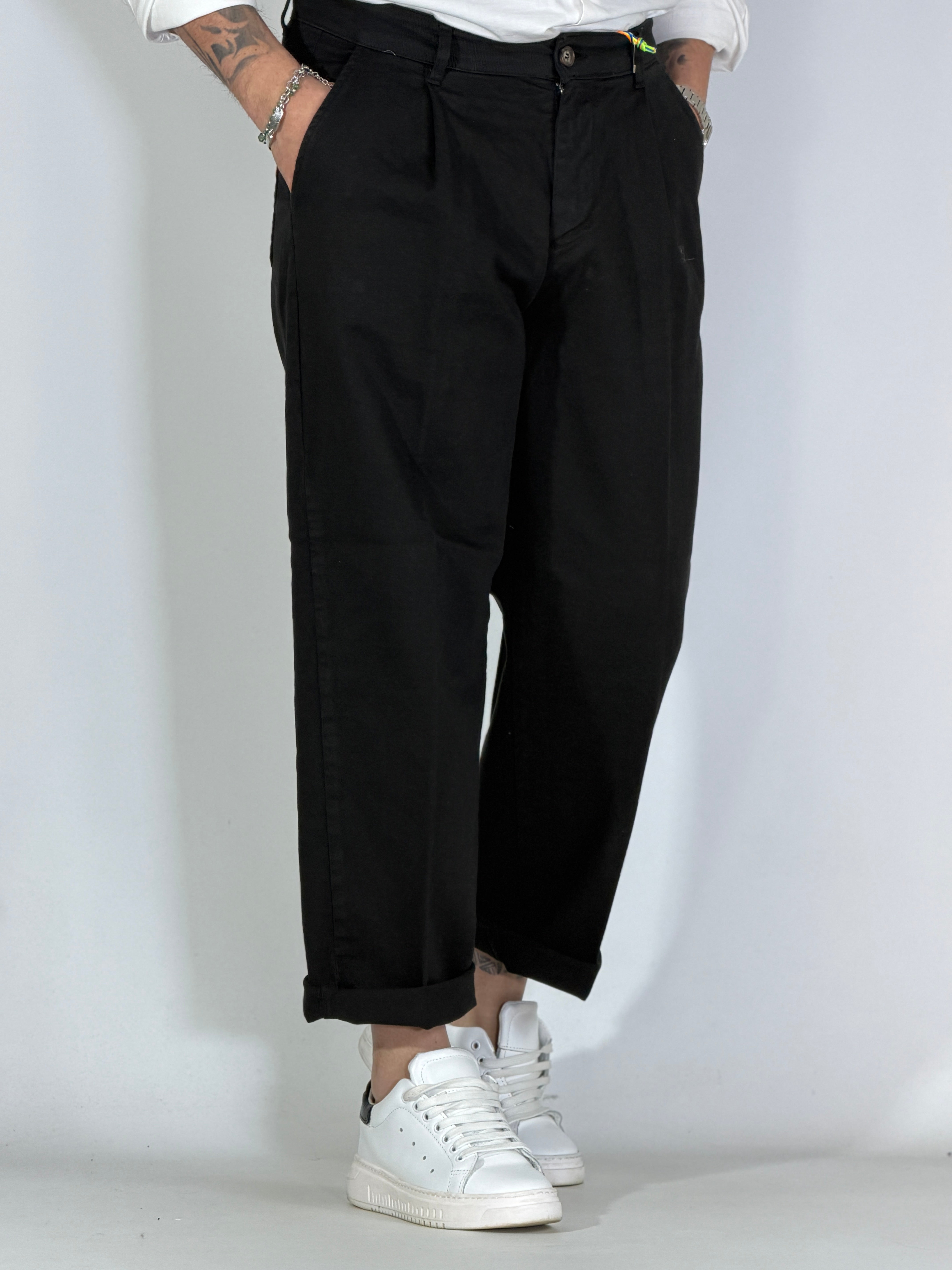 Atlas • Pantalone japan nero