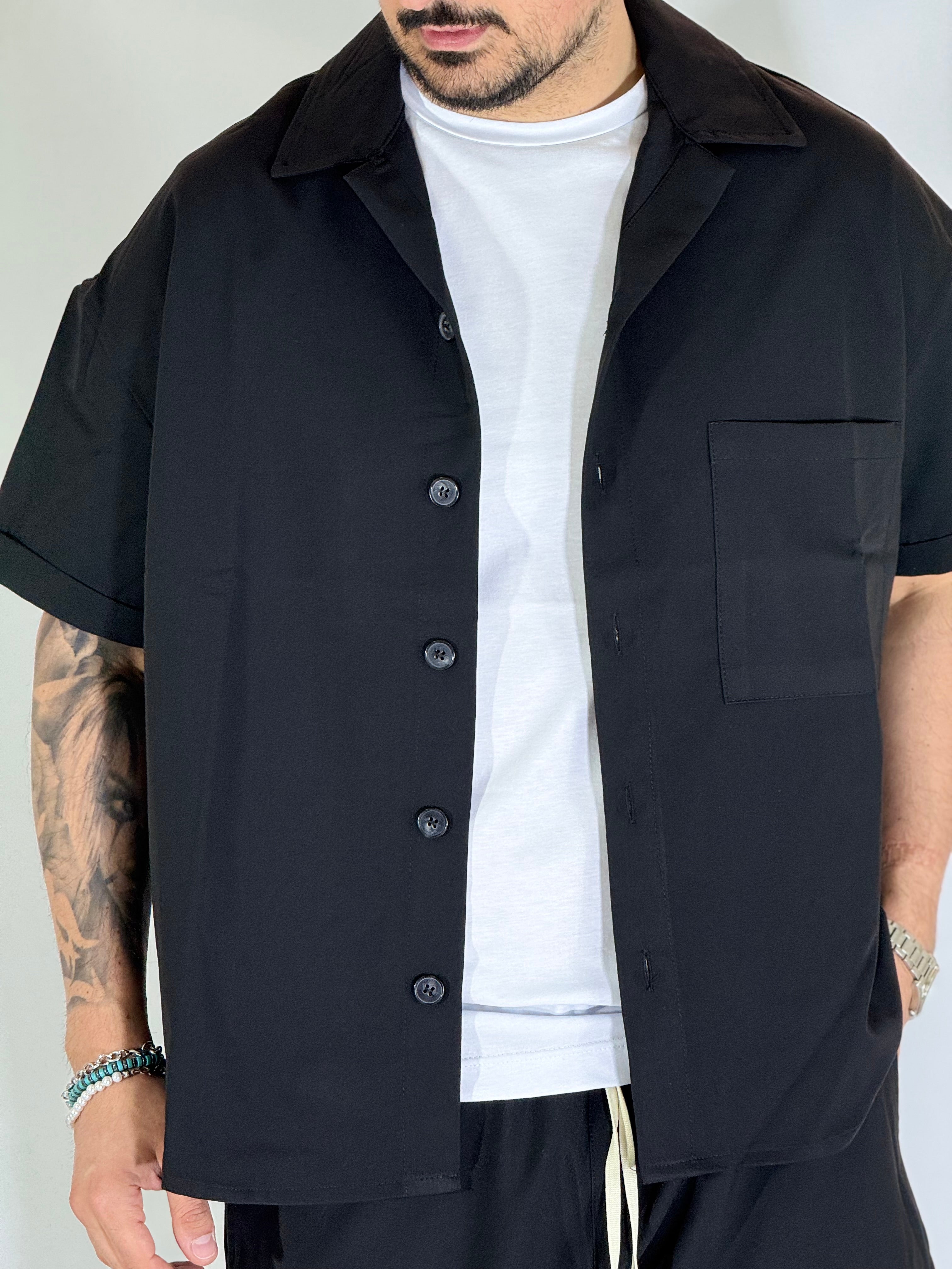 Coordinato sommelier nero GPE552