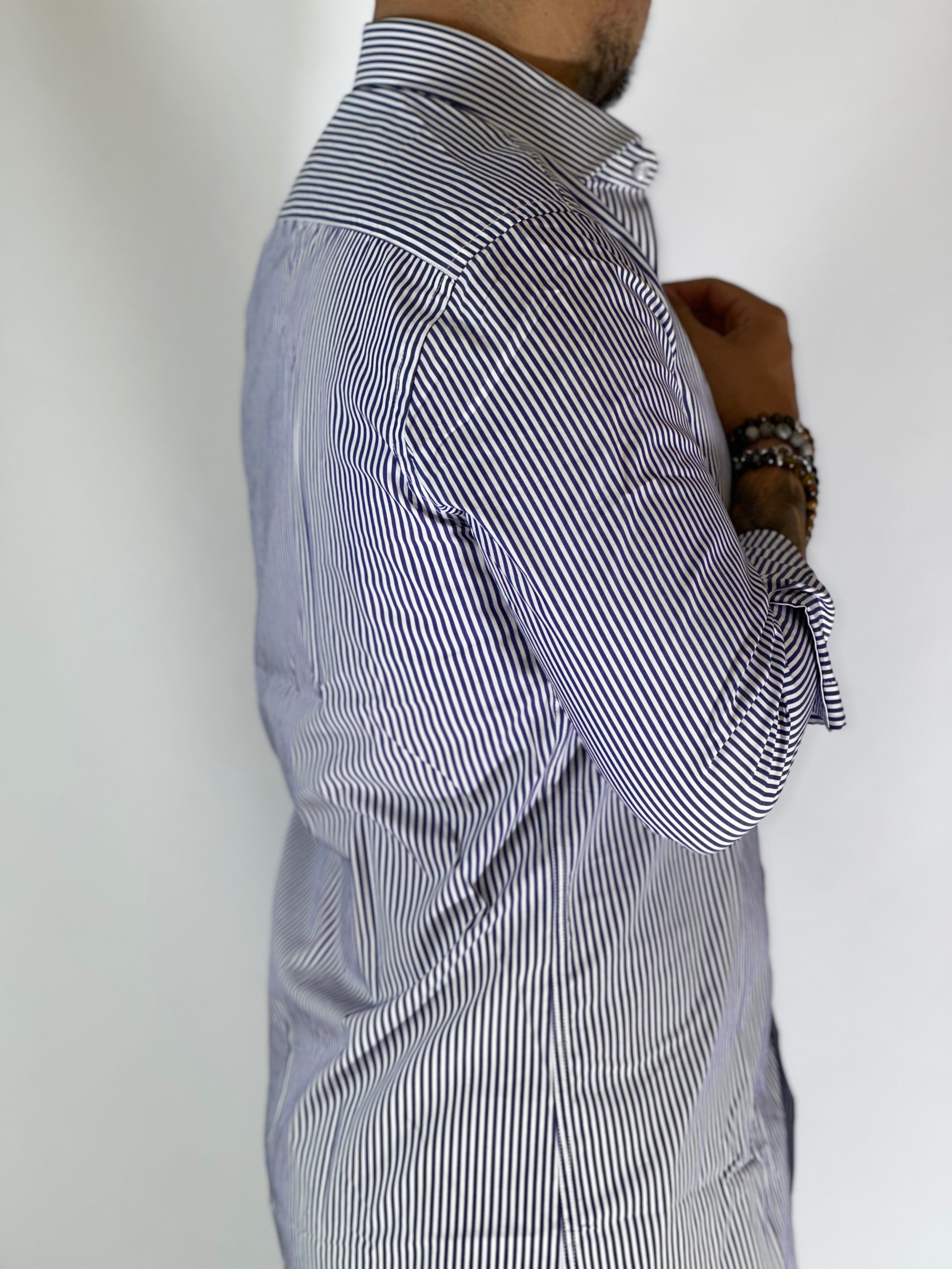Camicia intermedia blu MIGLIACCIO