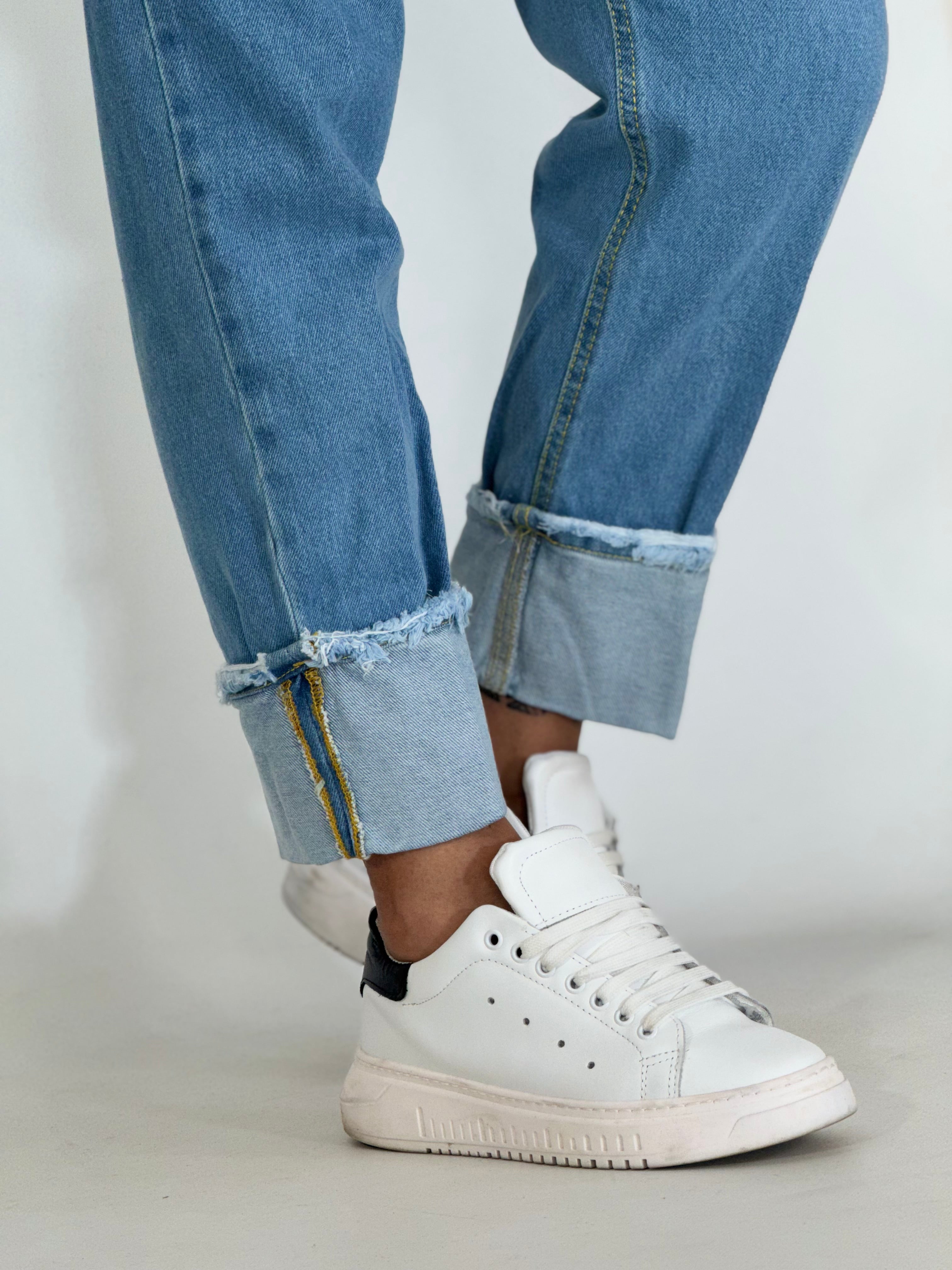 Jeans loose fit piegone GA2507