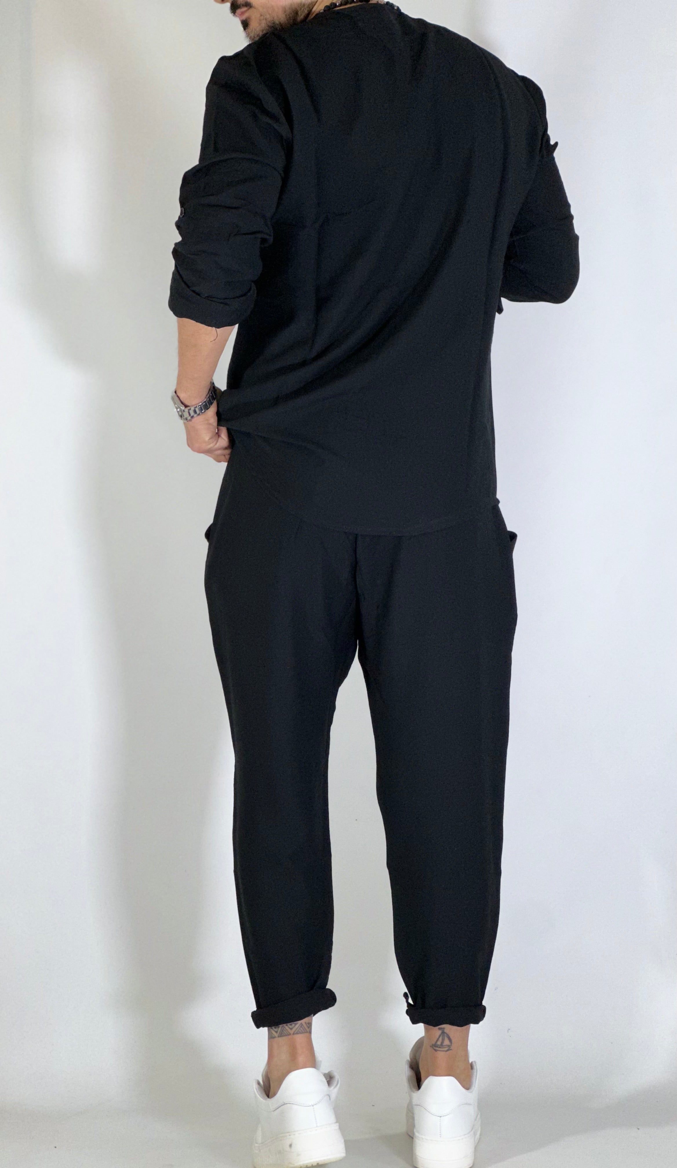 Coordinato SAFARI nero AD1293