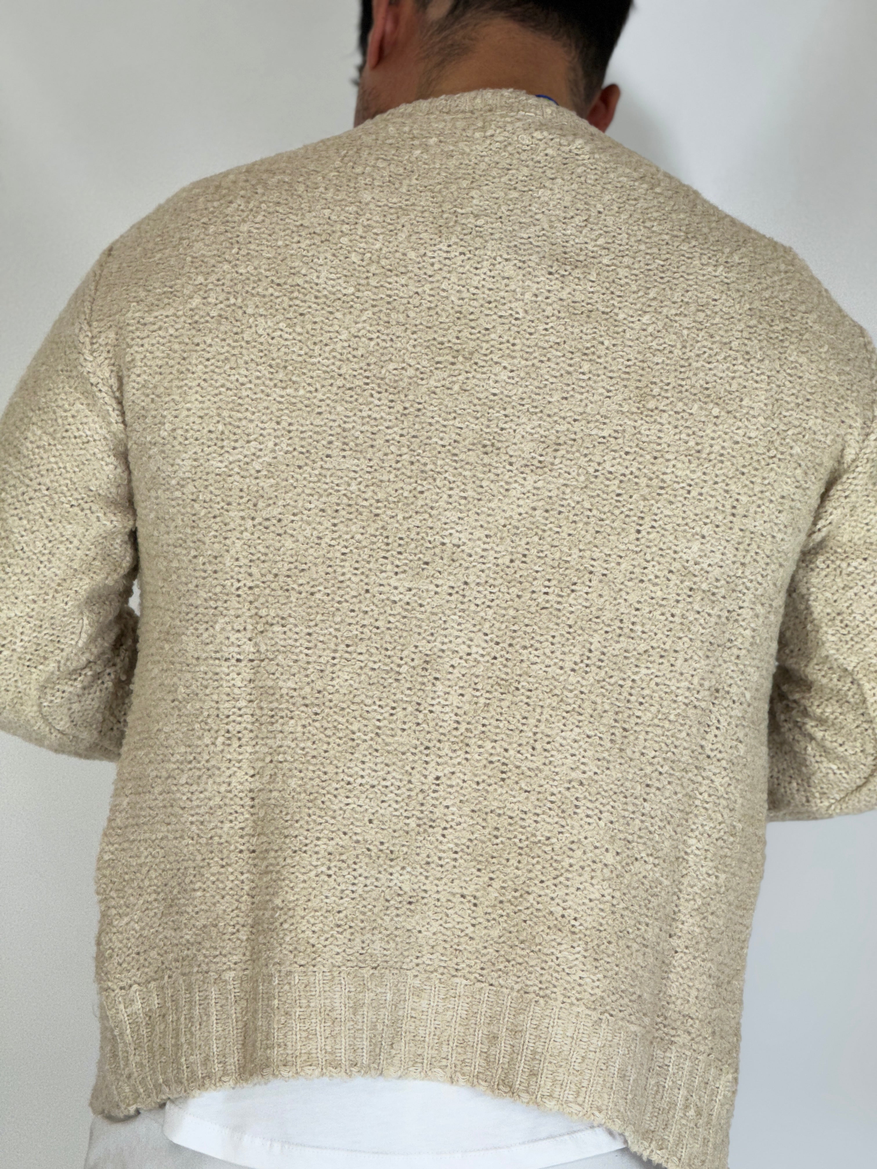 Cardigan boucler corda SER A424