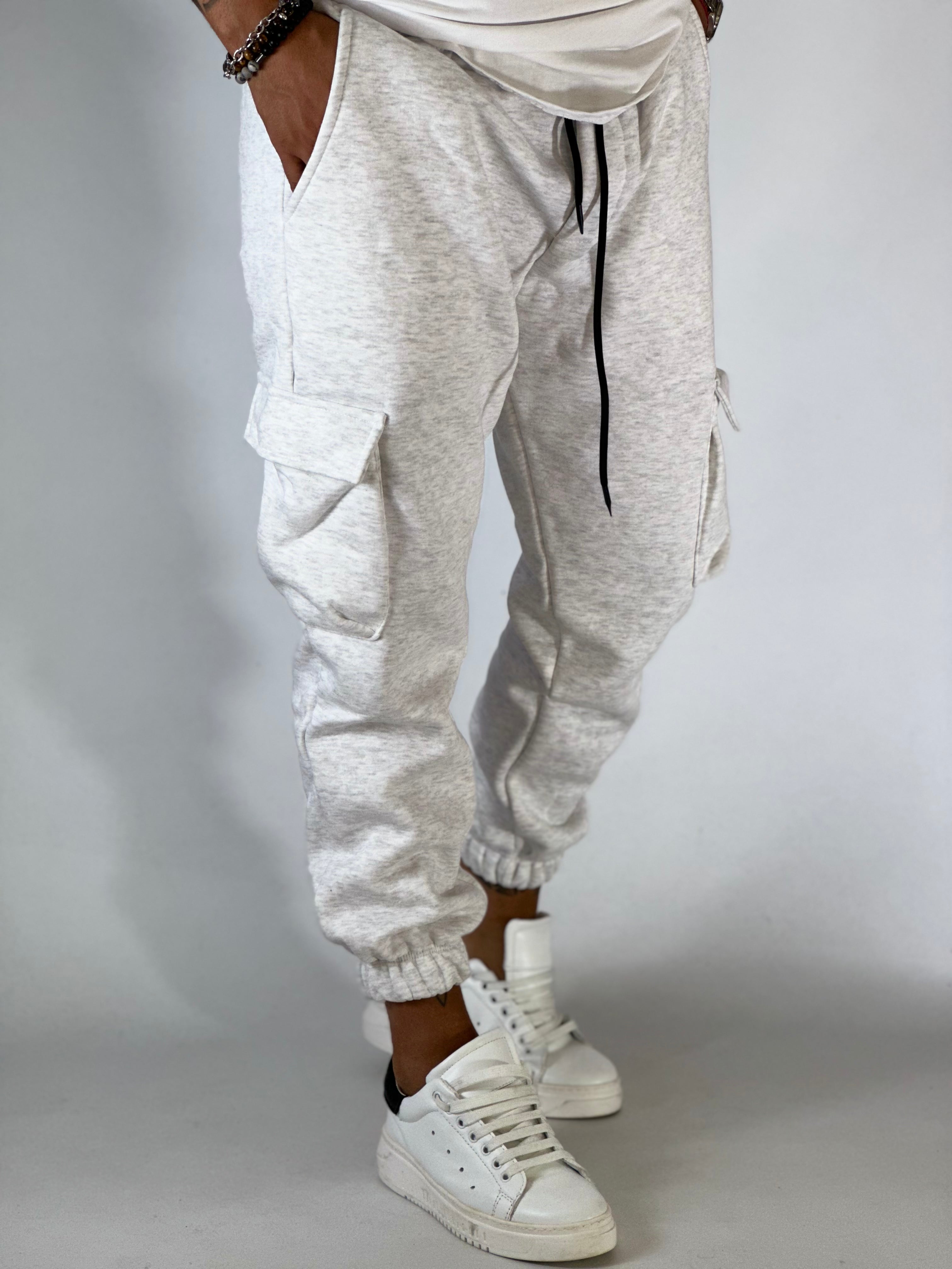 PANTALONE TUTA GRIGIO CHIARO PL2026