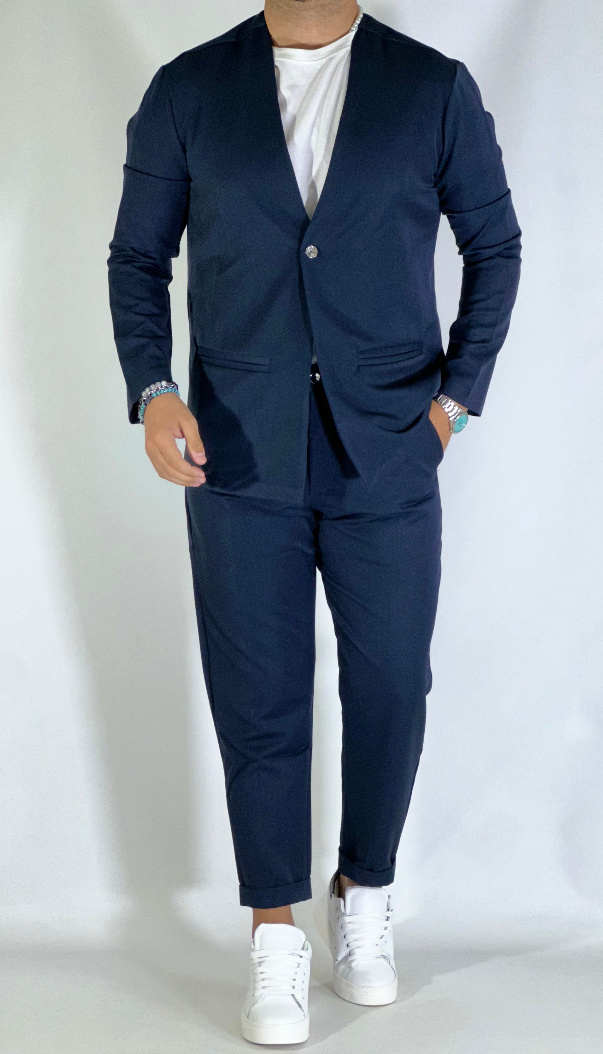 Abito casual blu UM135/486
