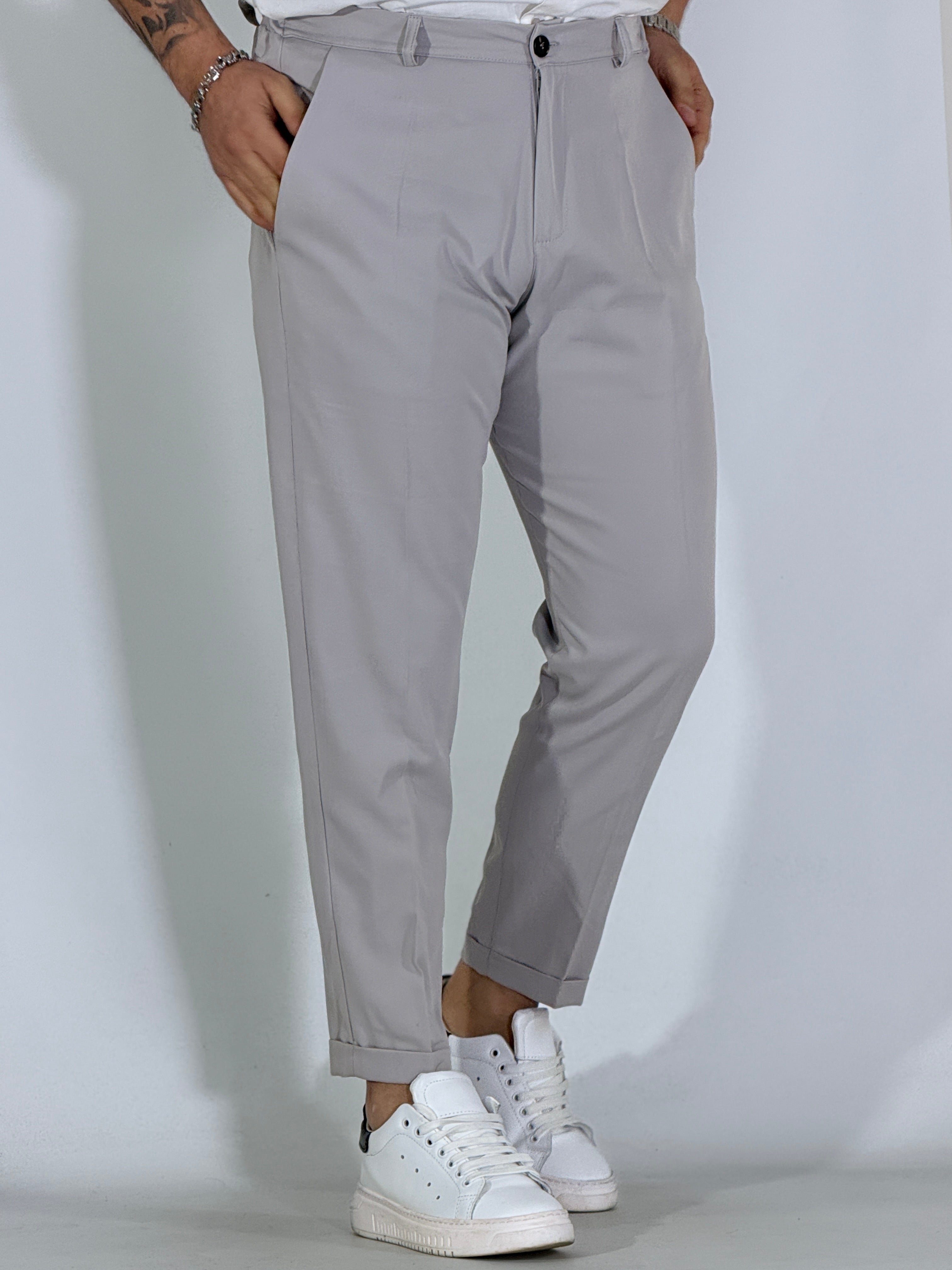 Urban · Pantalone elegante perla