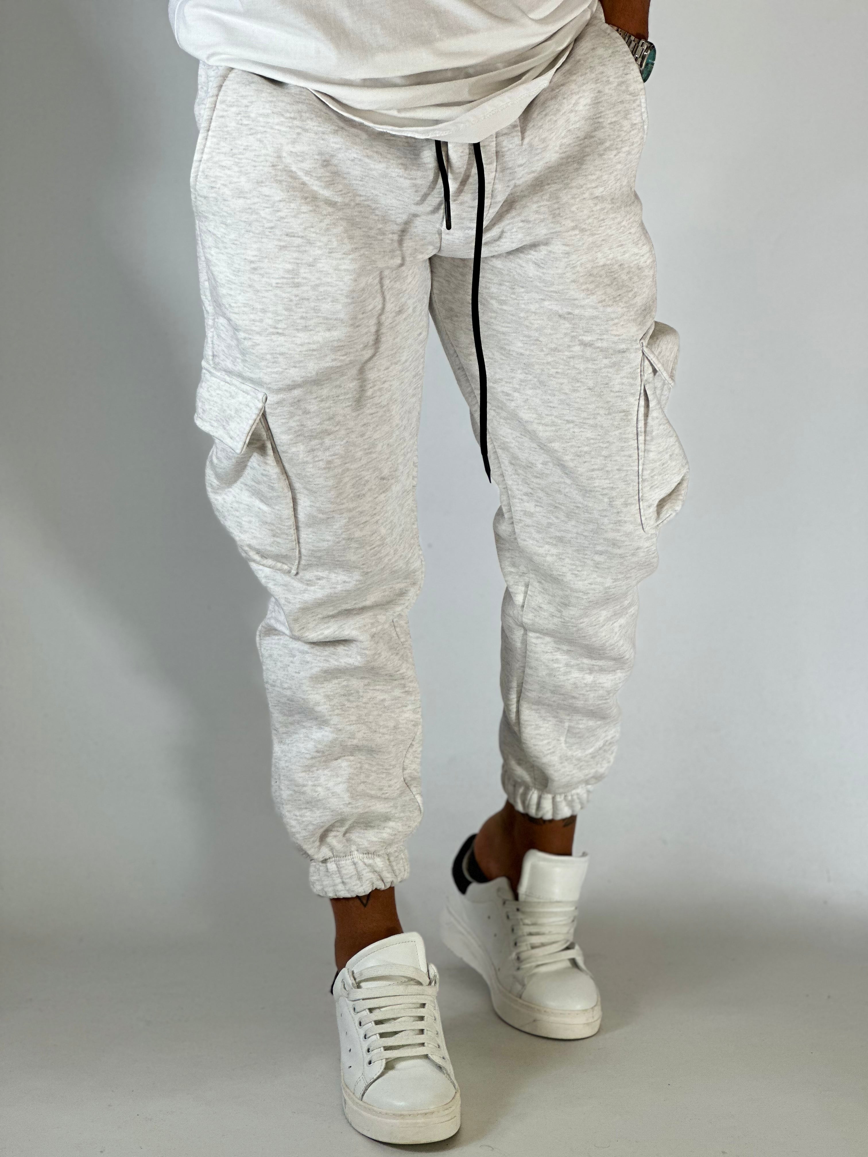 PANTALONE TUTA GRIGIO CHIARO PL2026