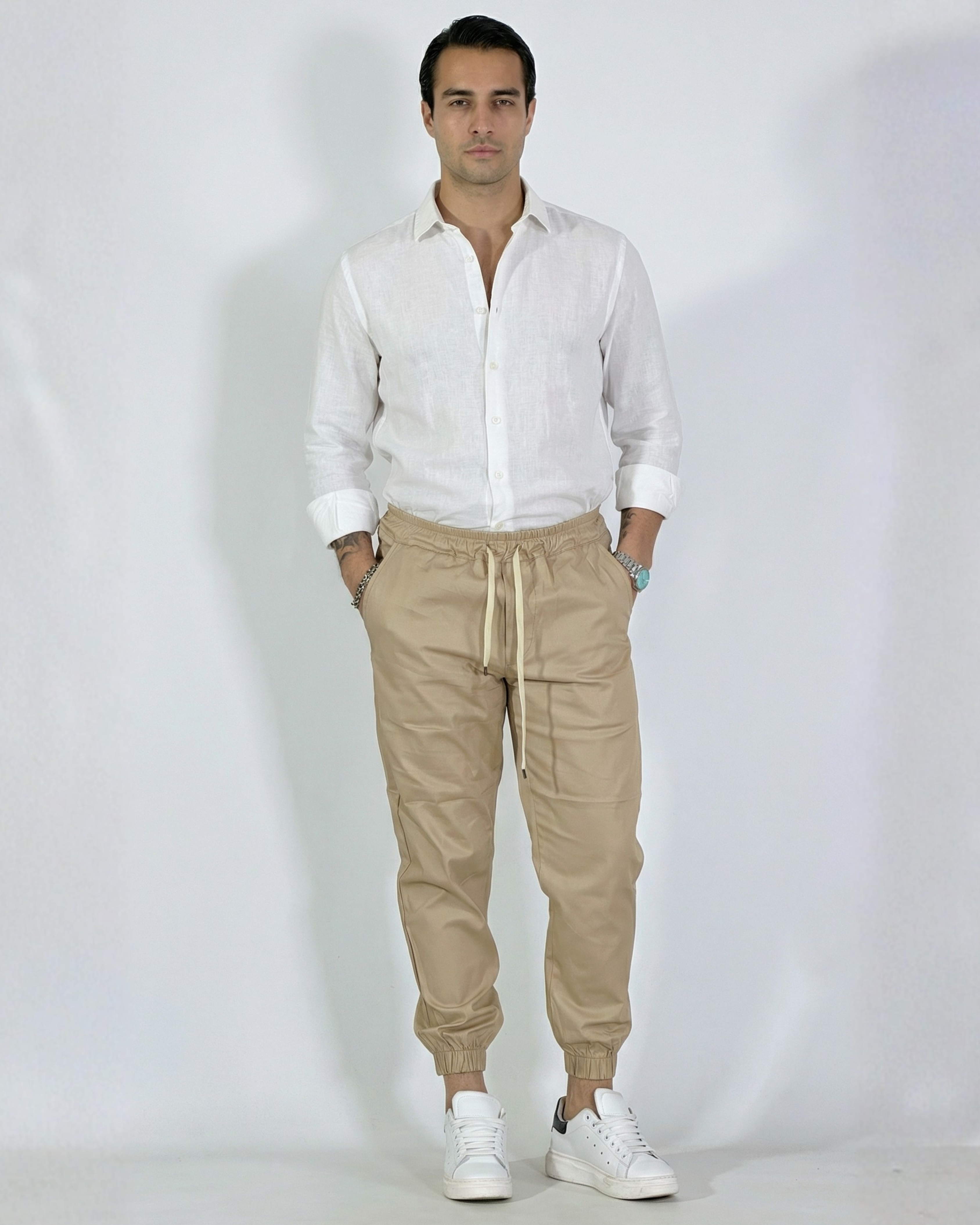 Colombia · Pantalacci con molla beige