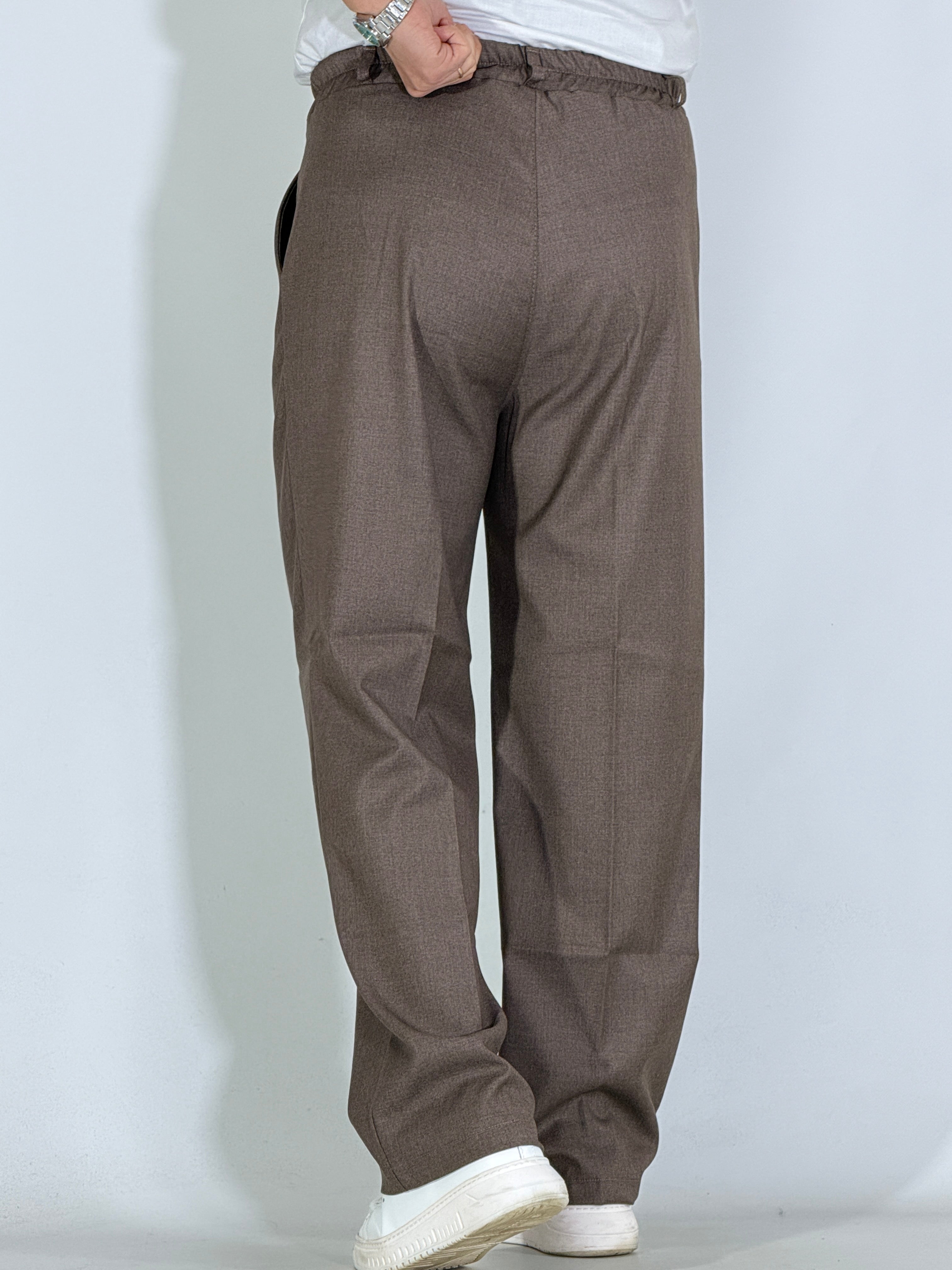 Pantalone palazzo fango UM811