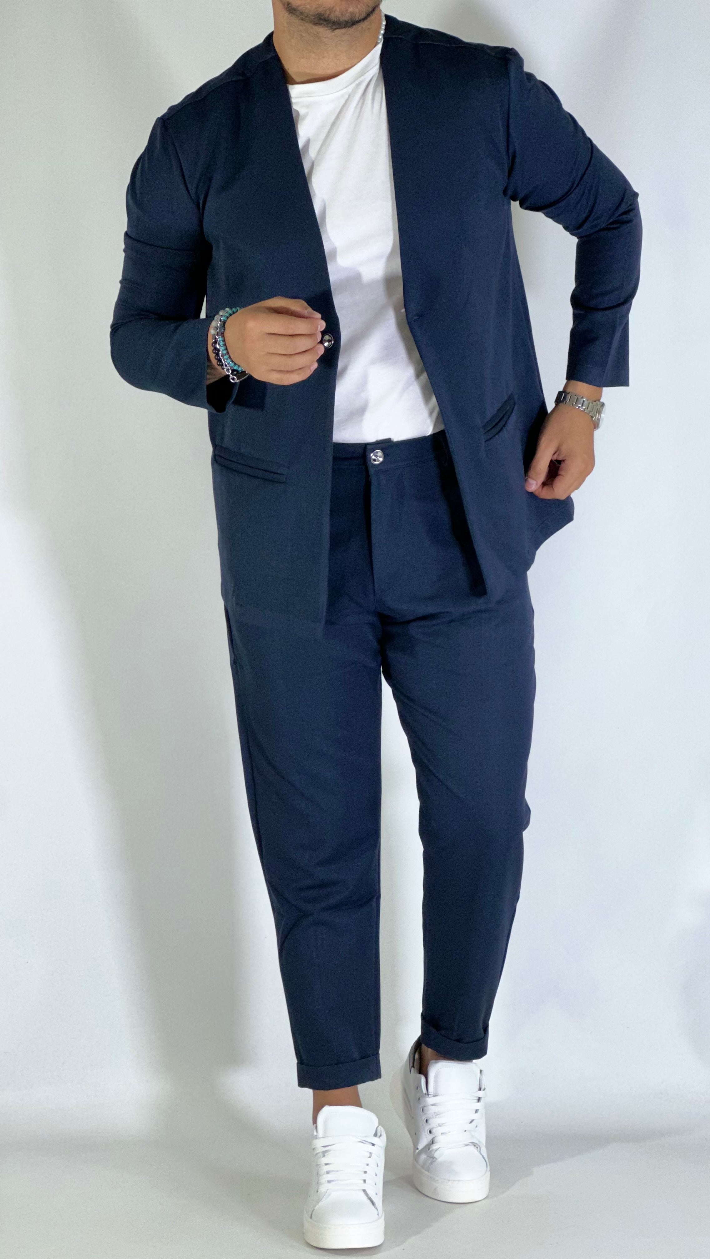Abito casual blu UM135/486