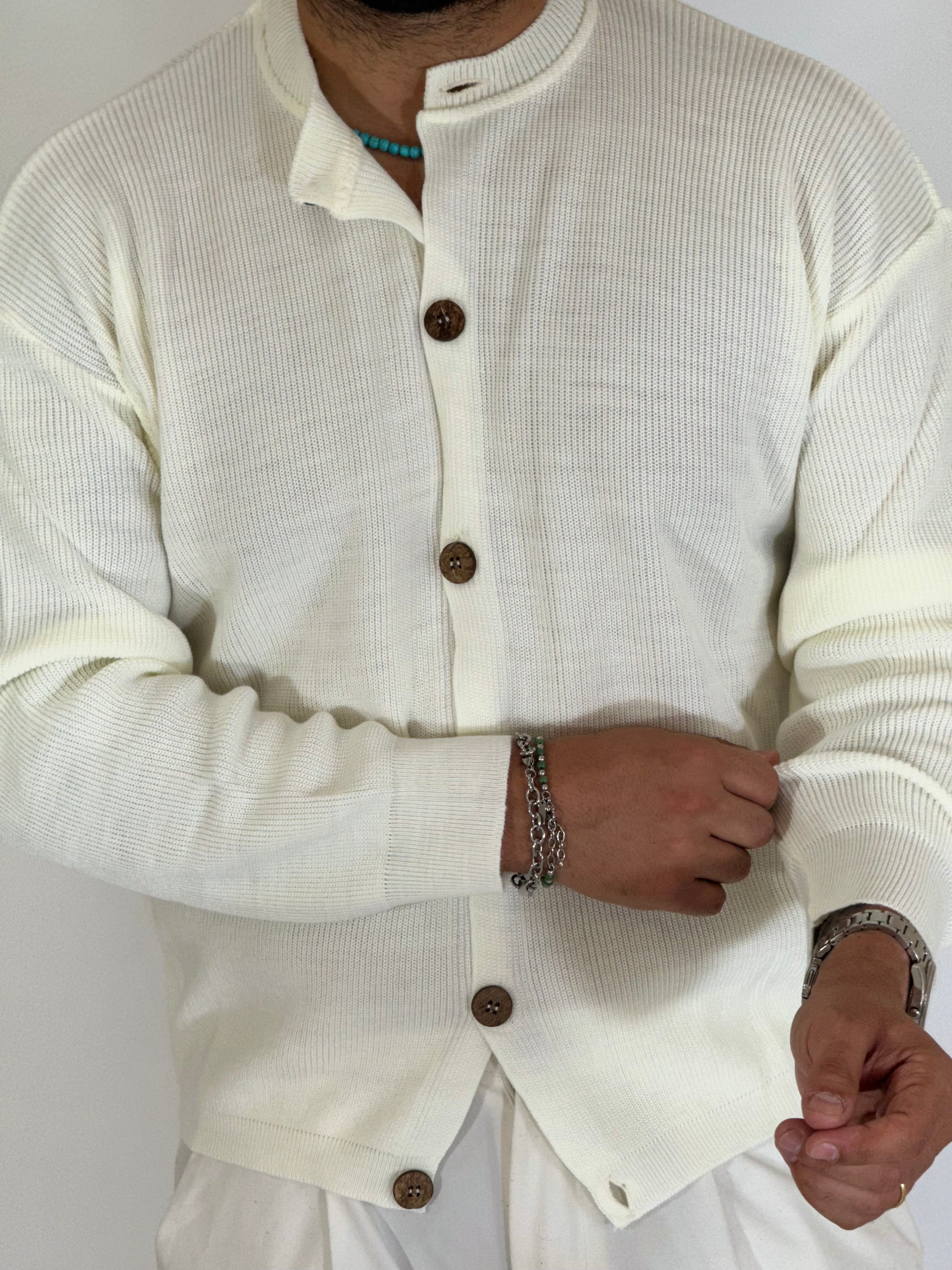 Giacca serafino panna A468