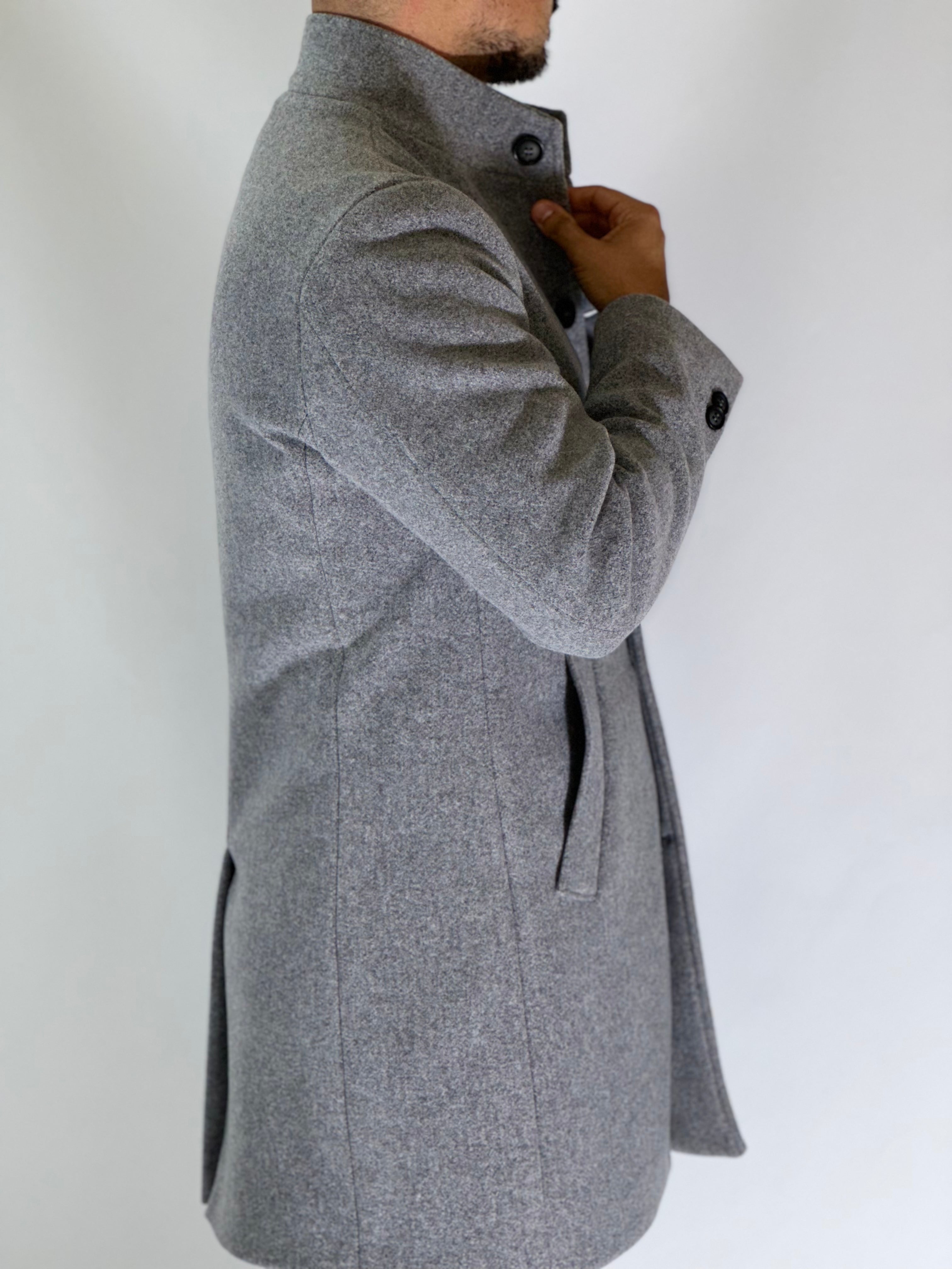 Cappotto coreano grigio SEJONG