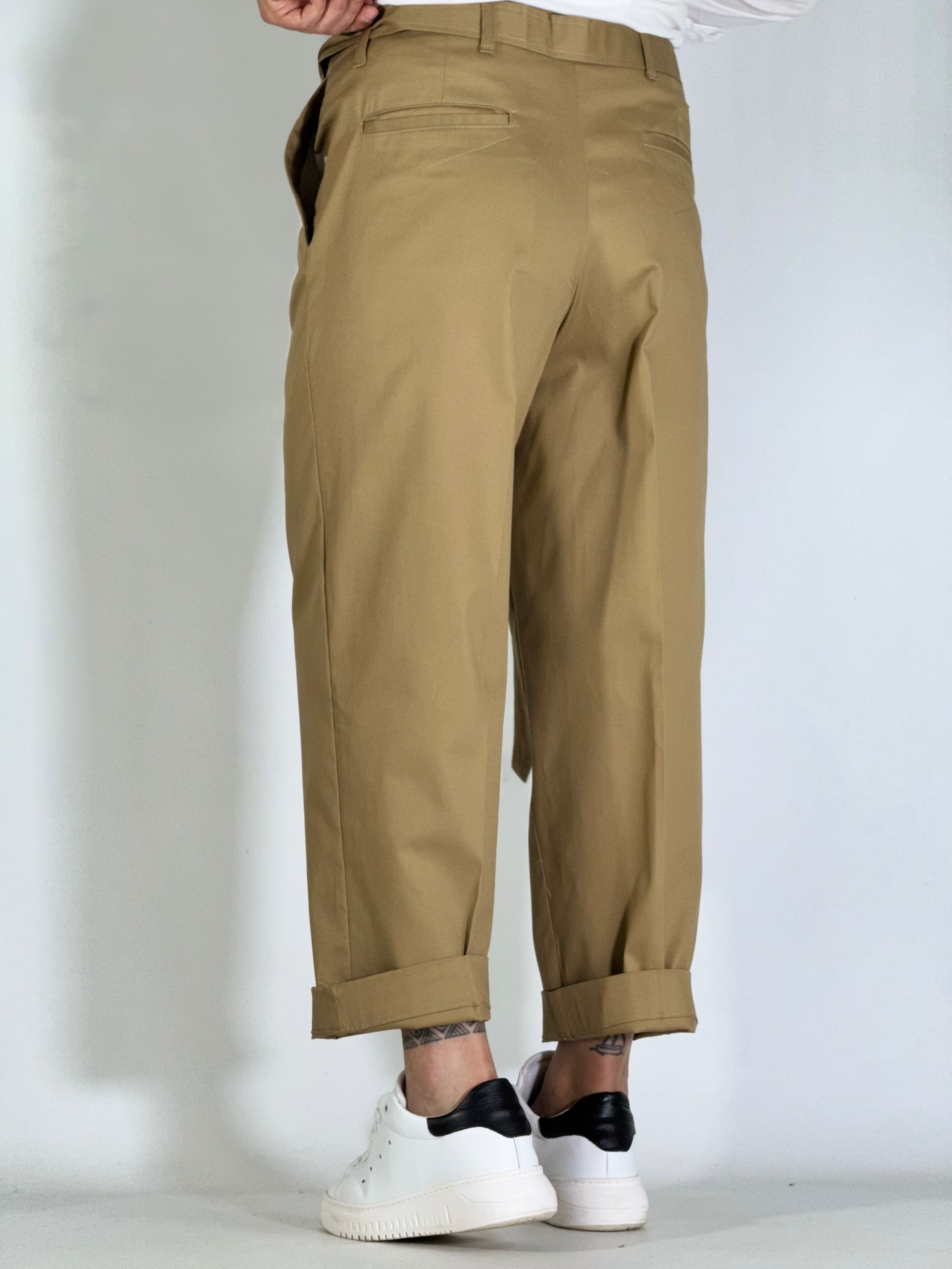 Pantalone japan beige BK25004