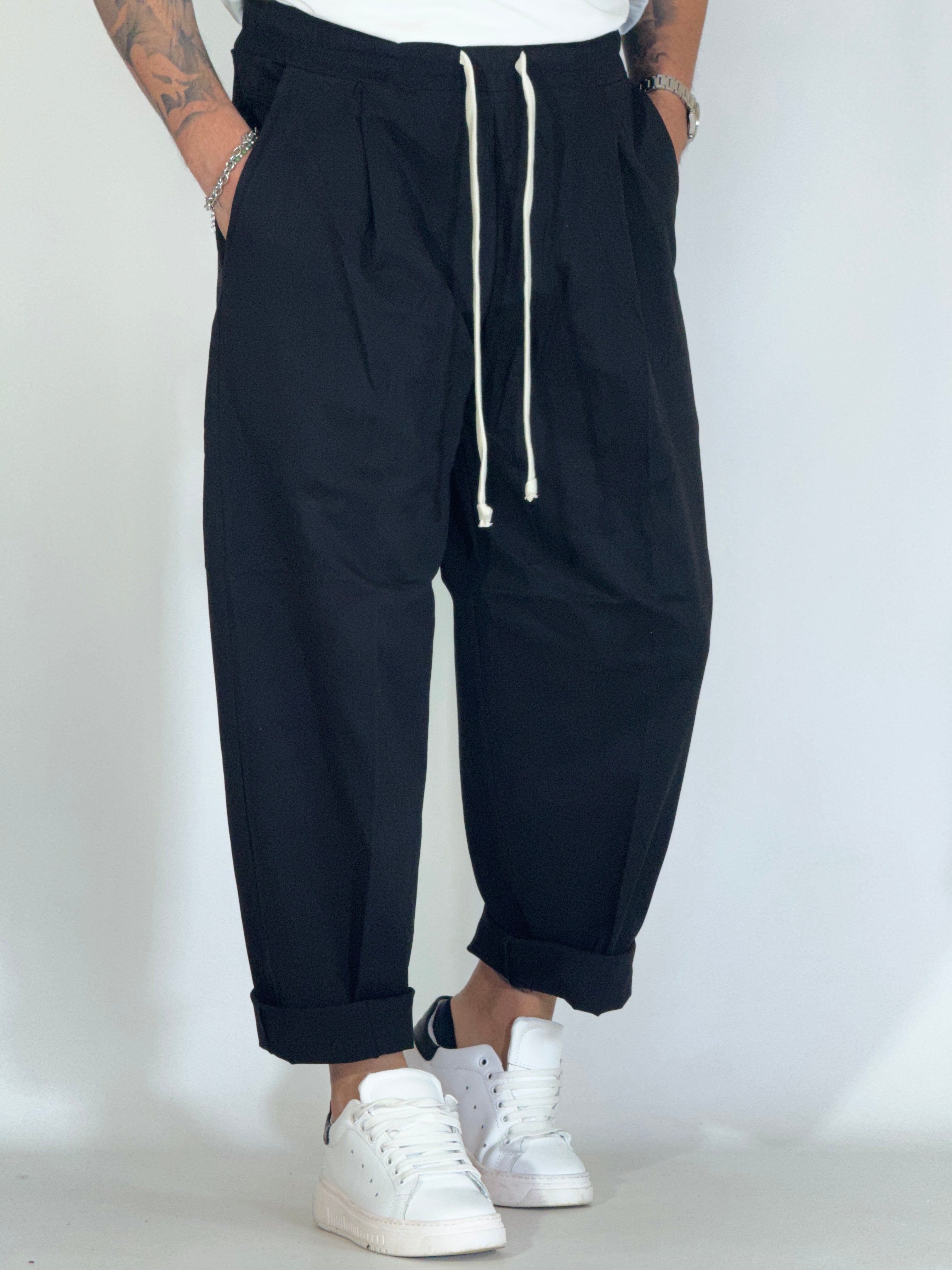 Pantalone japan nero 018101