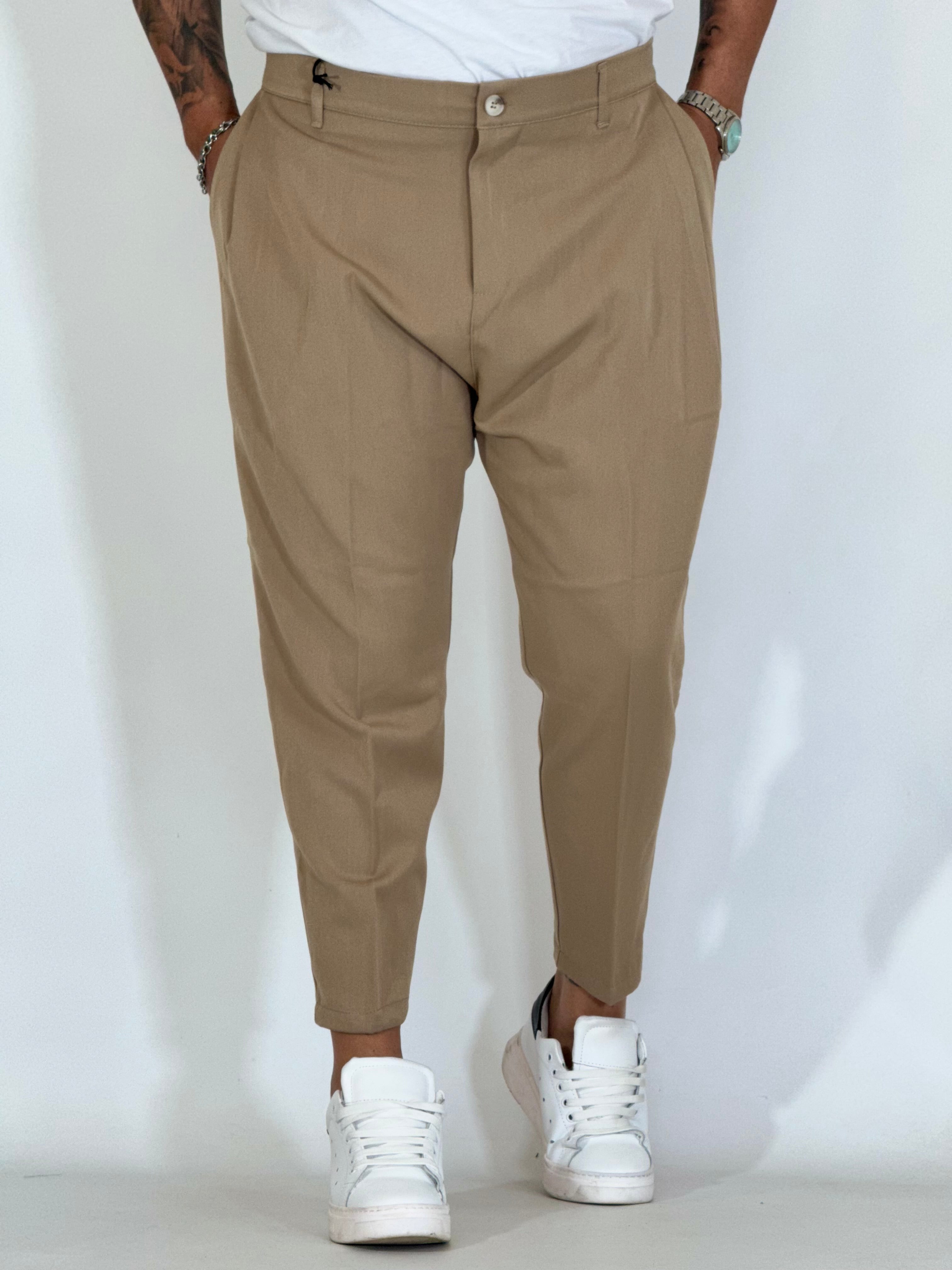 Pantalone semiturco beige AD45