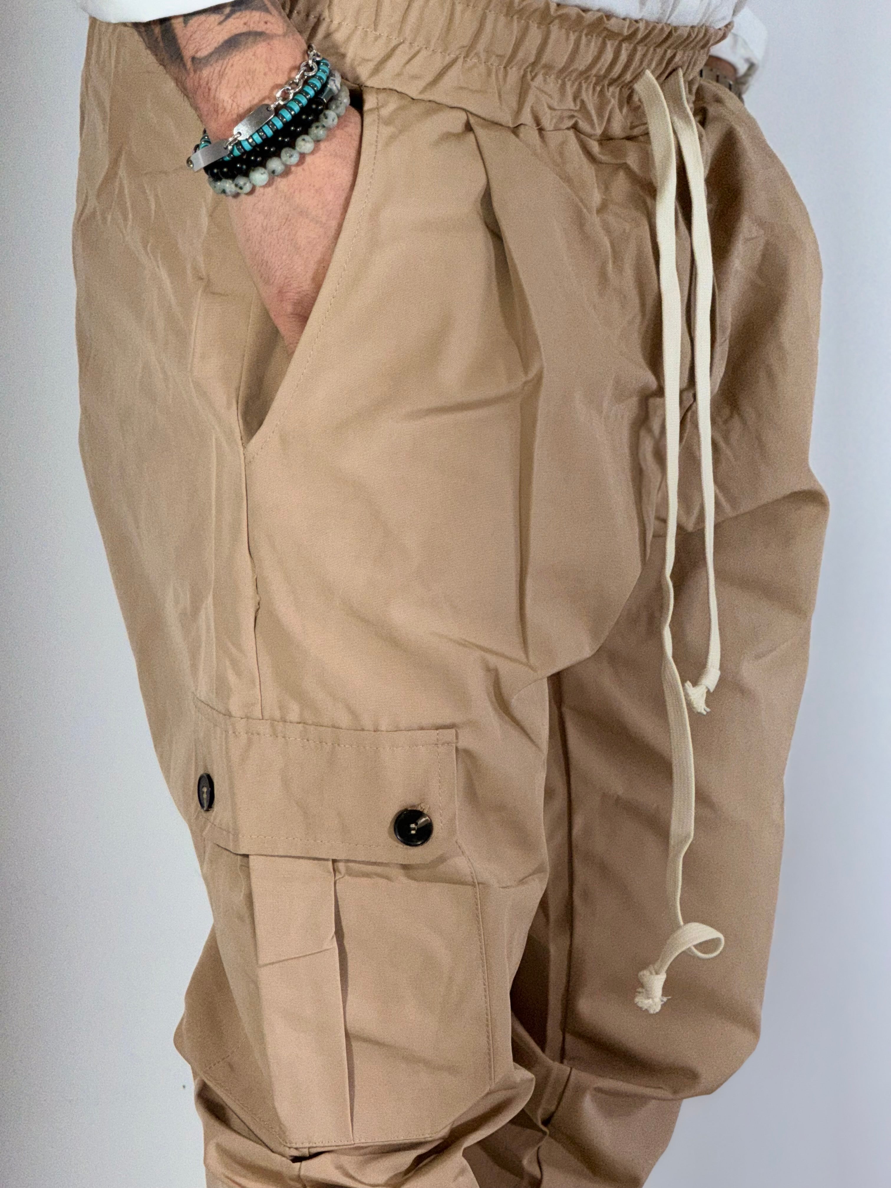 Pantalaccio cargo beige ART DC015202