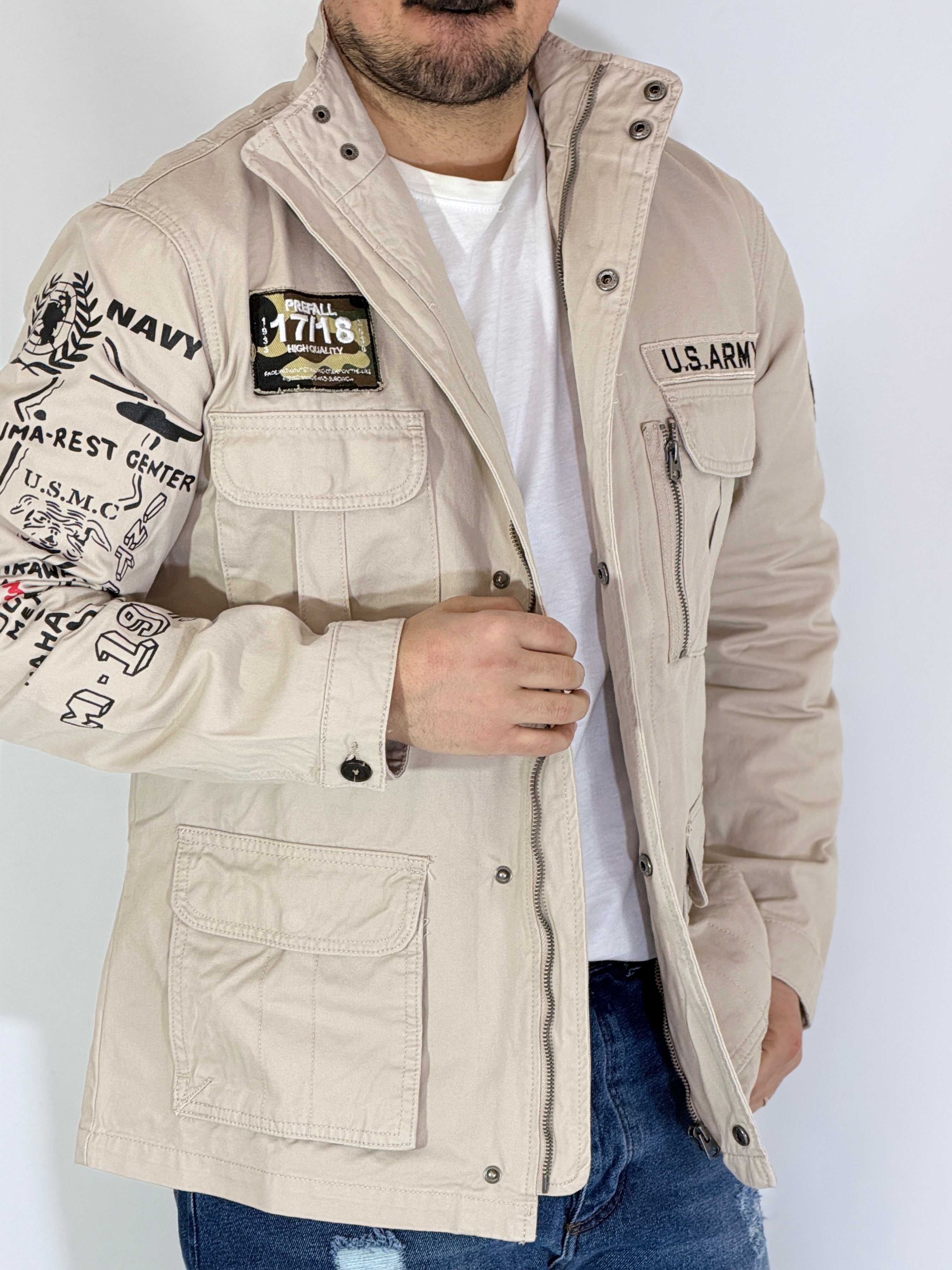 Field jacket beige LANCASTER