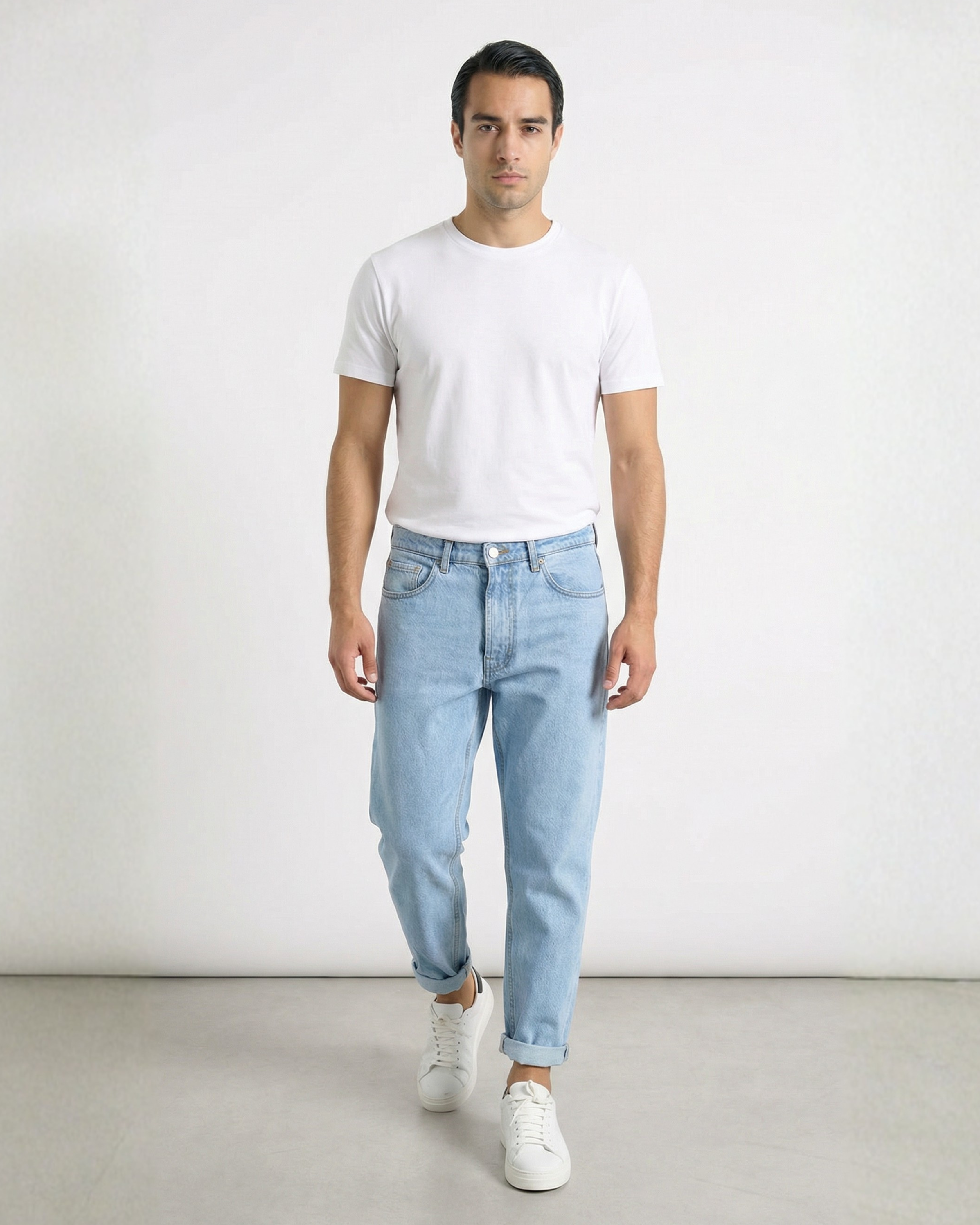 Empire · Jeans loose fit chiaro