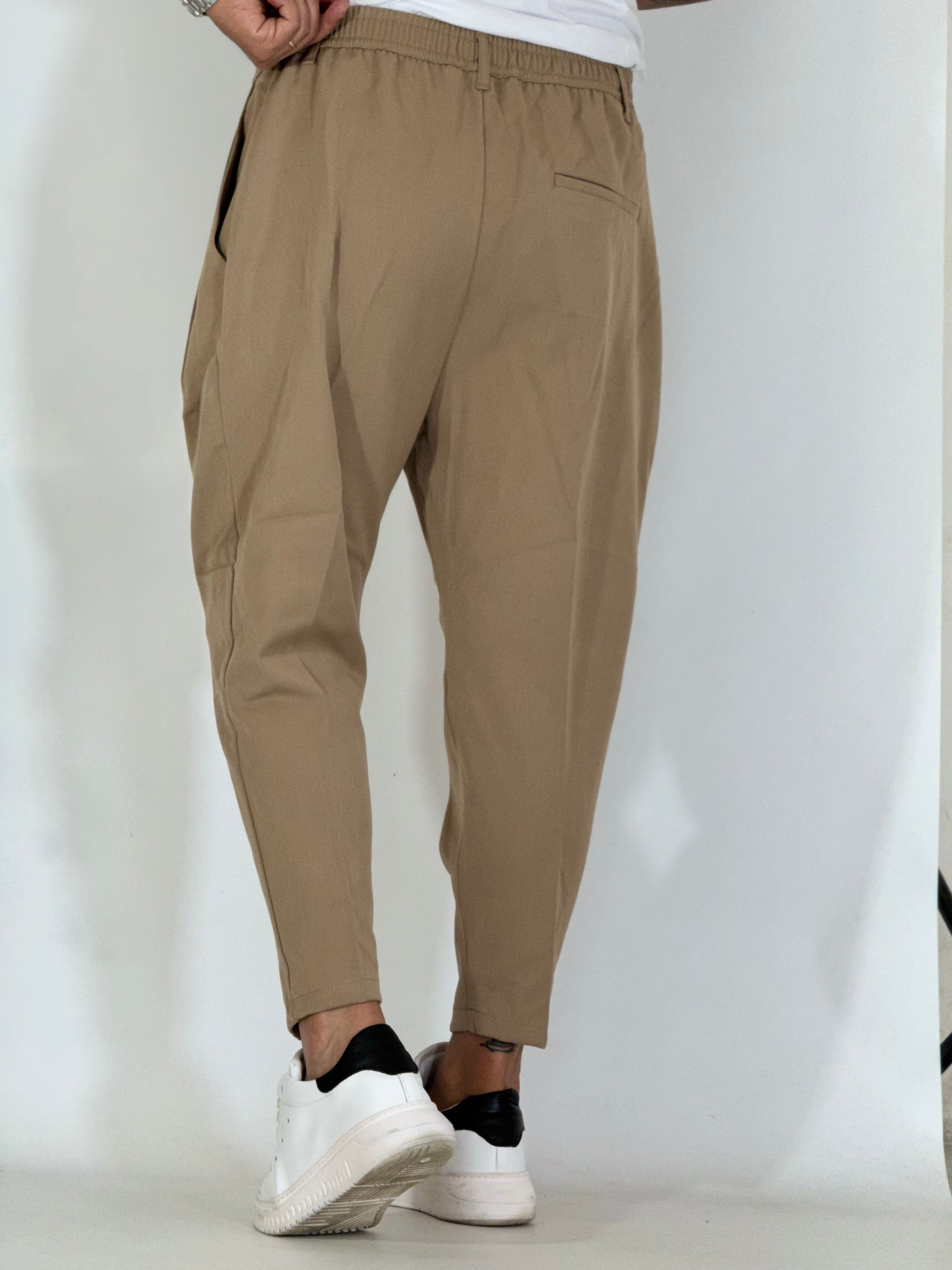 Pantalone semiturco beige AD45