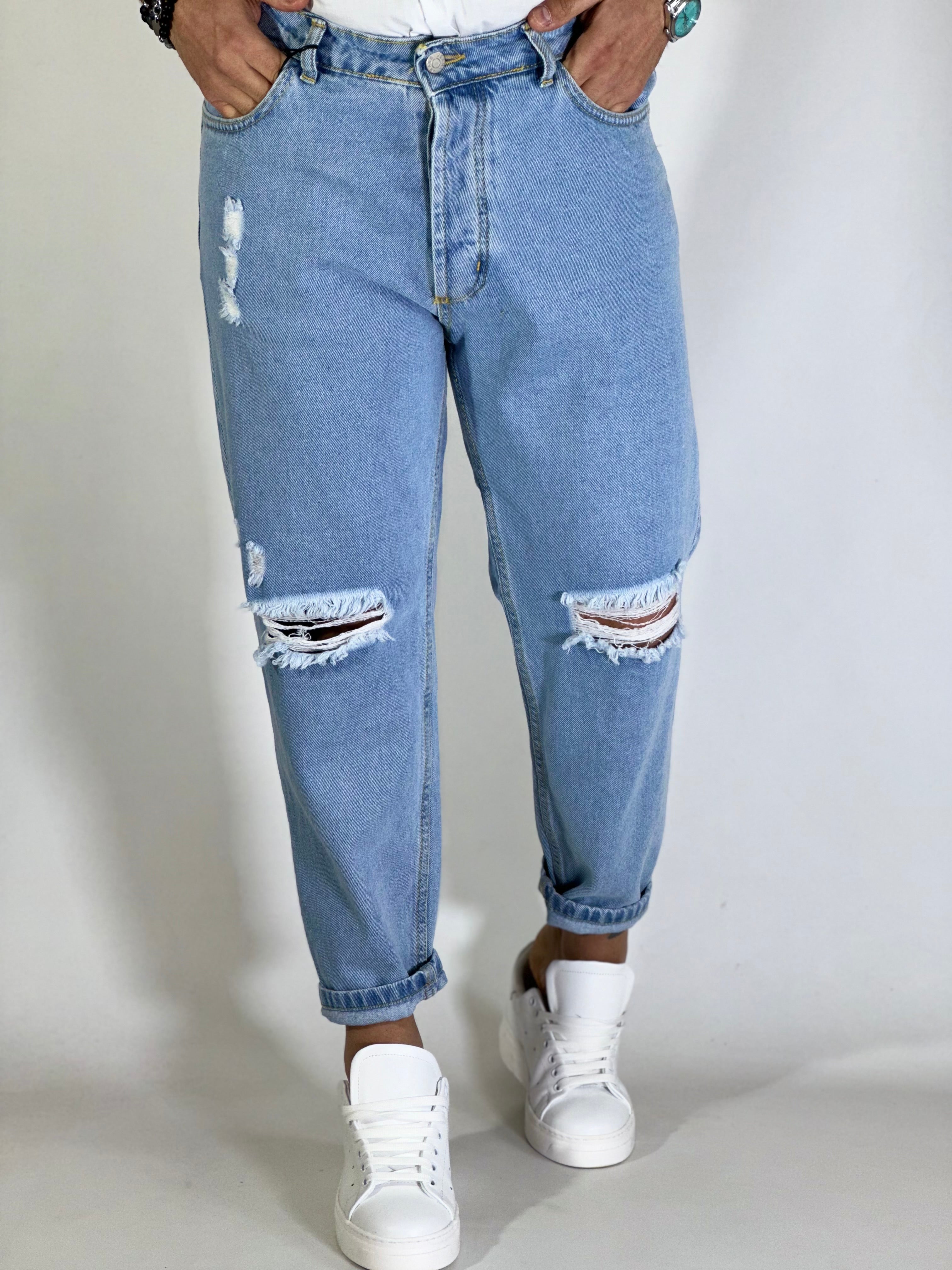 Jeans loose fit JAS140-NM220