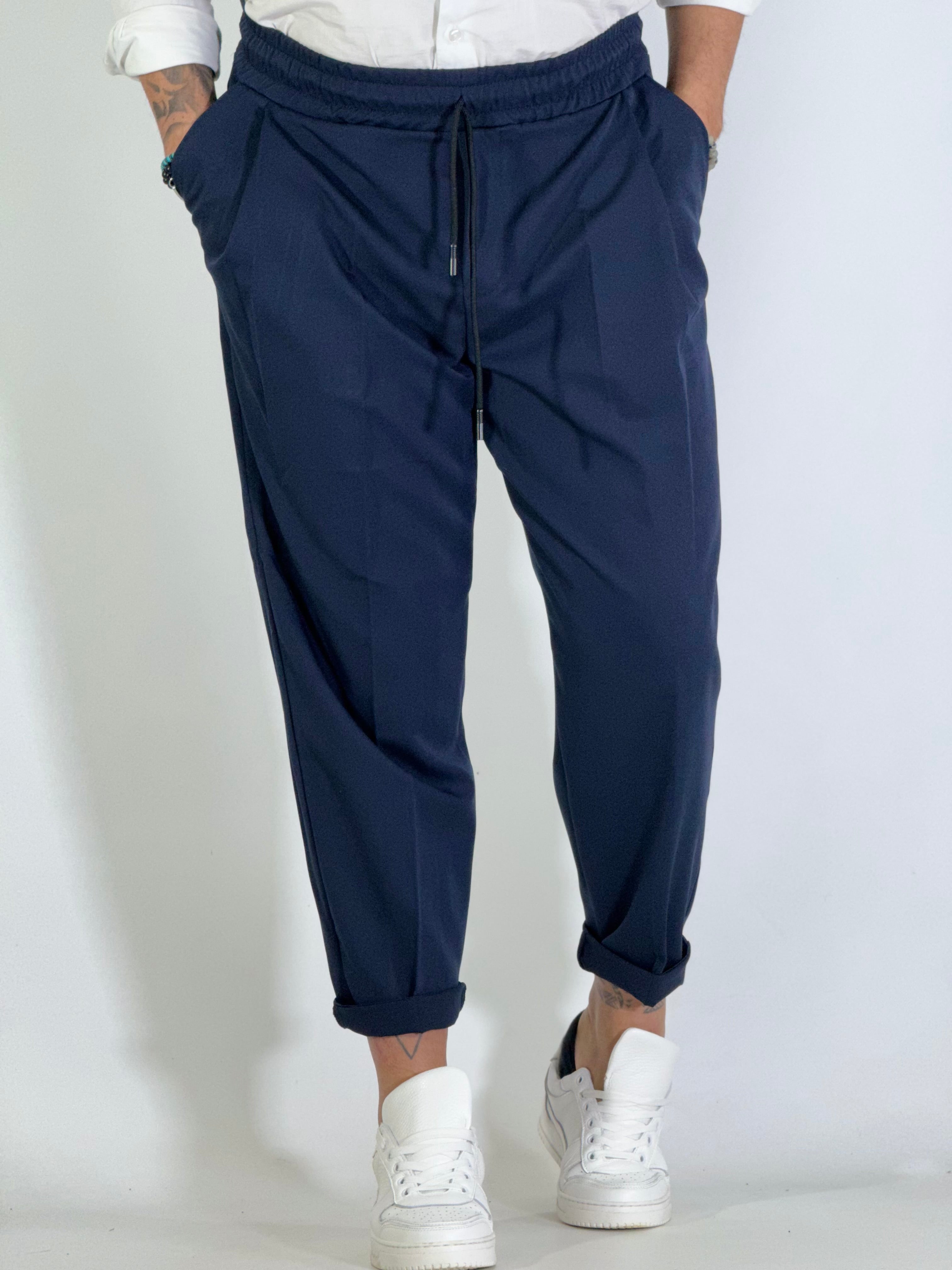 Havana · Pantalaccio japan con pinces blu