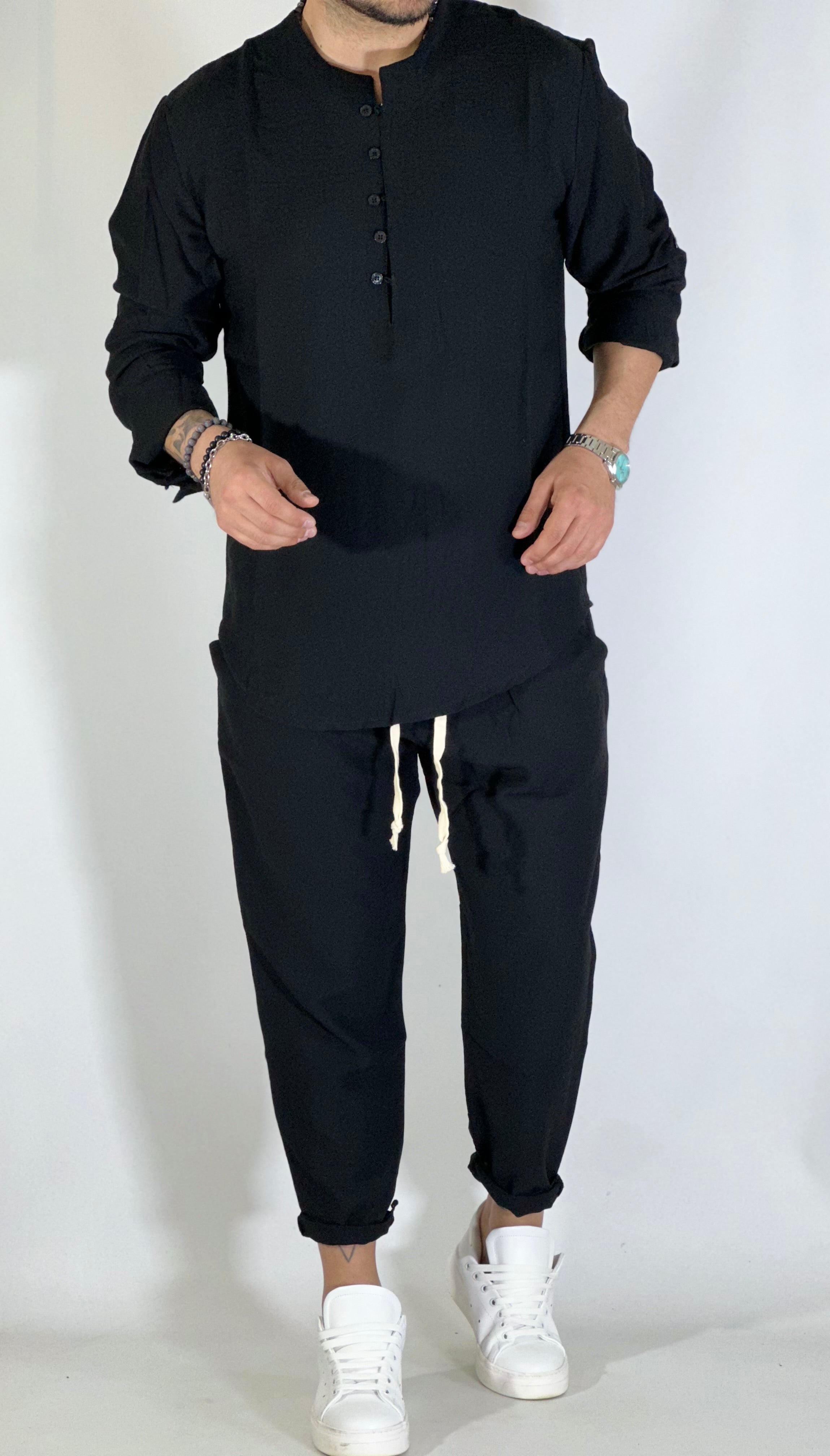 Coordinato SAFARI nero AD1293