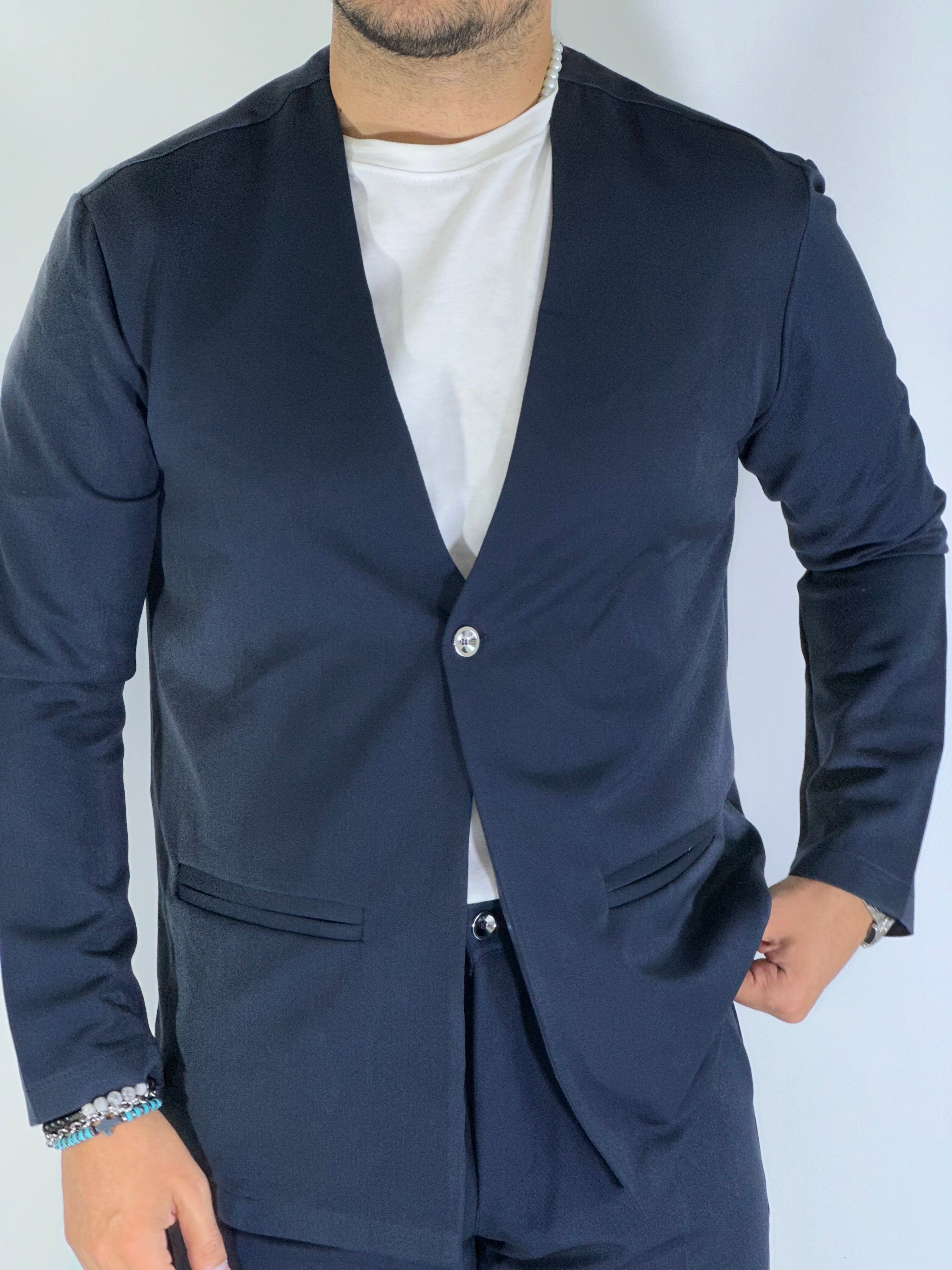 Abito casual blu UM135/486