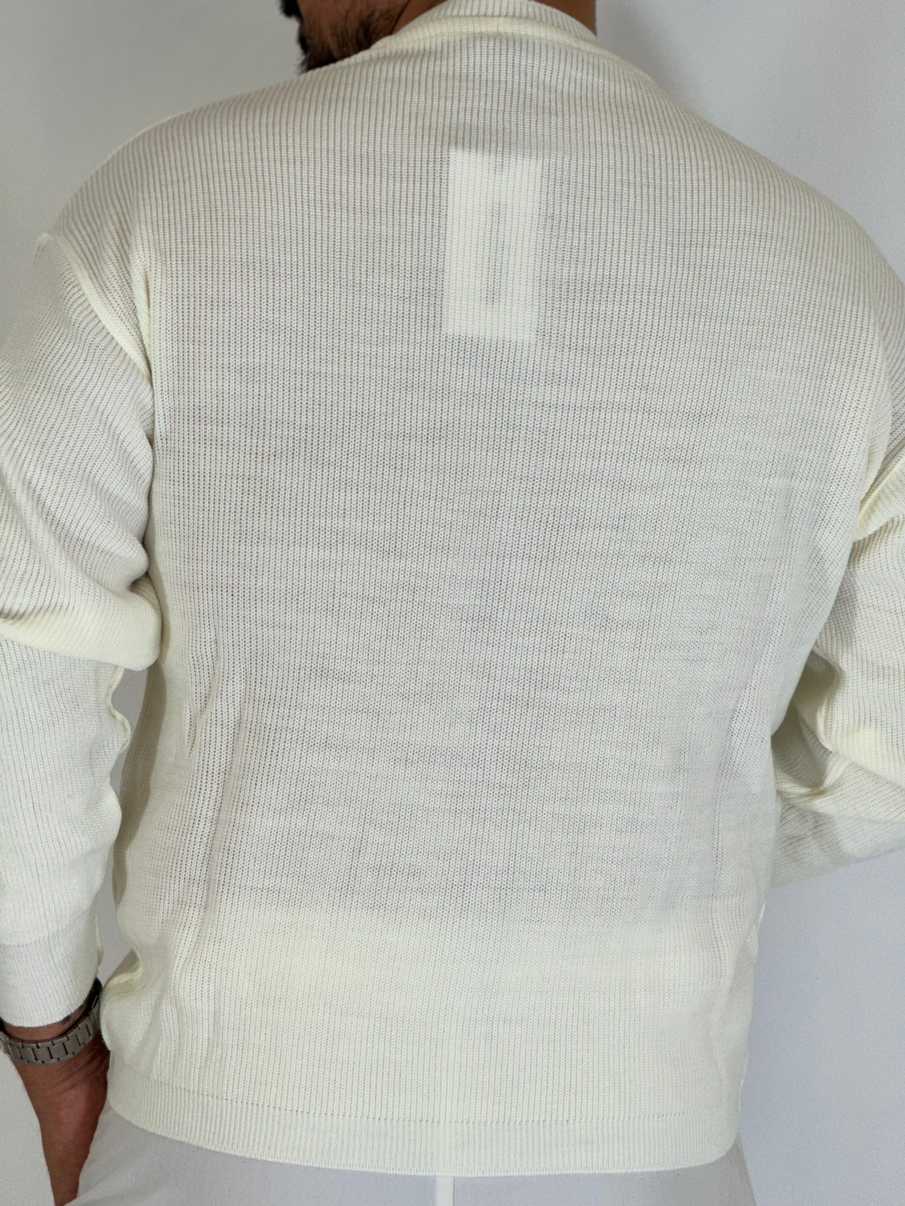 Giacca serafino panna A468