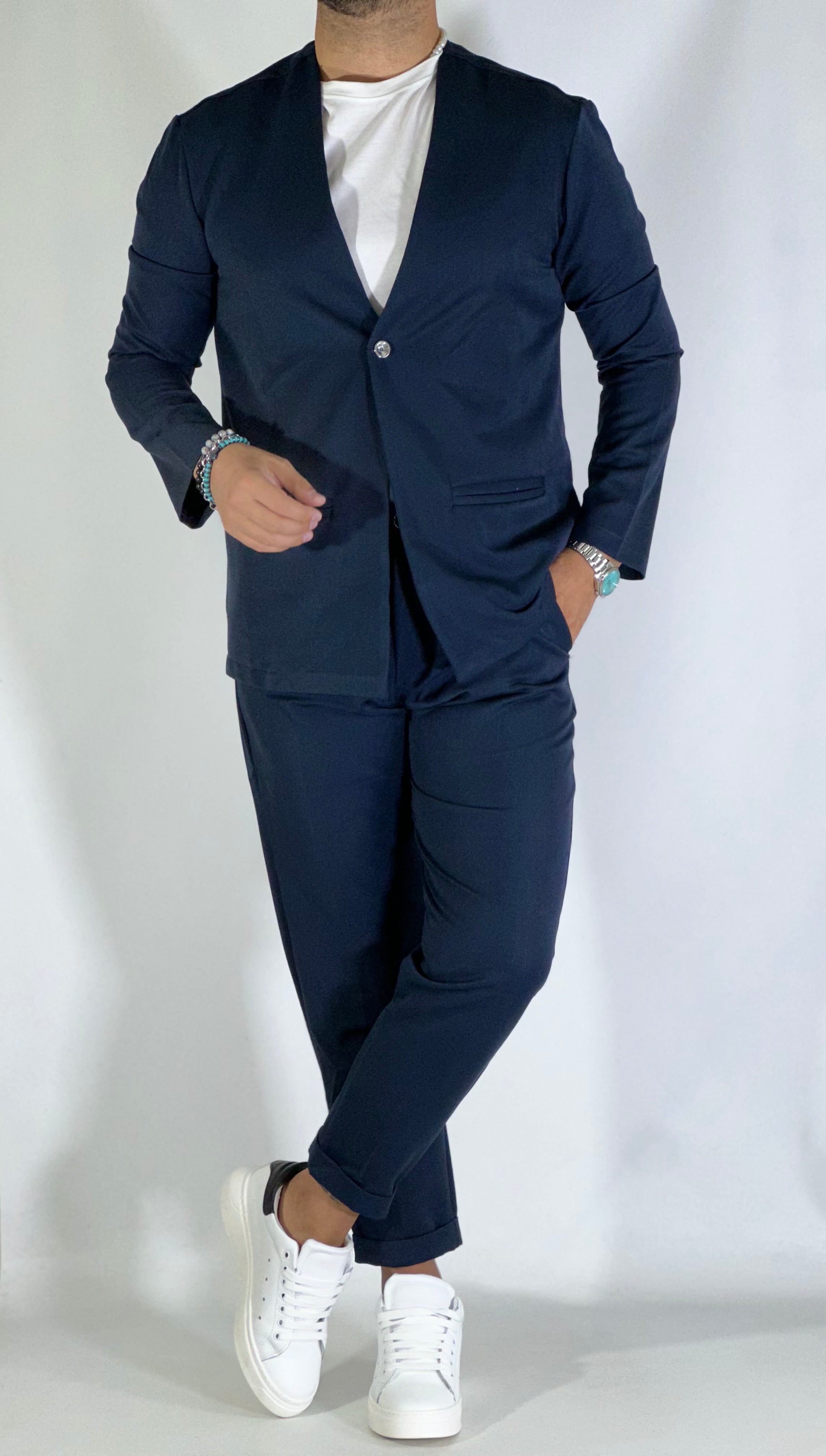 Abito casual blu UM135/486