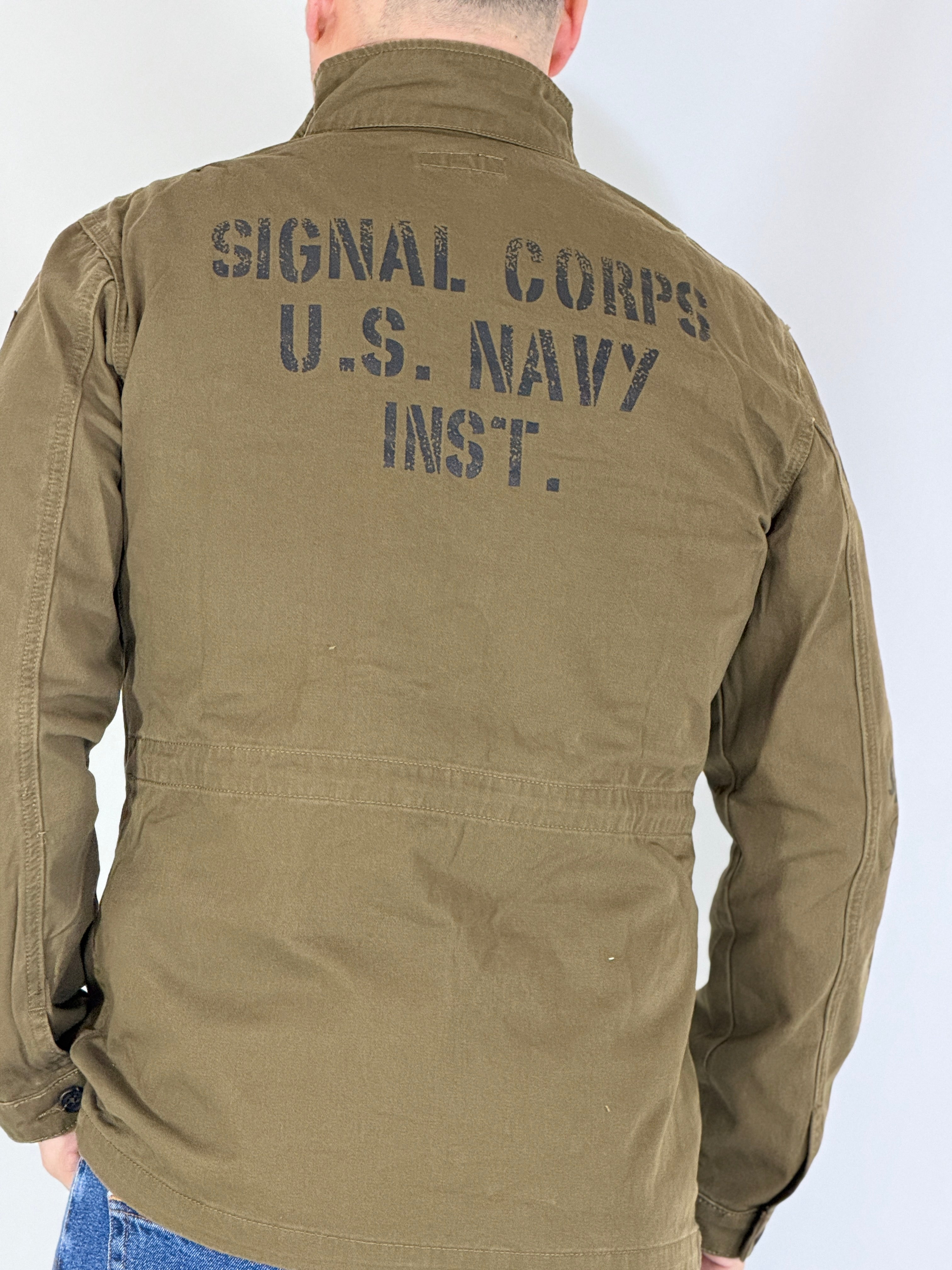 Field jacket verde LANCASTER