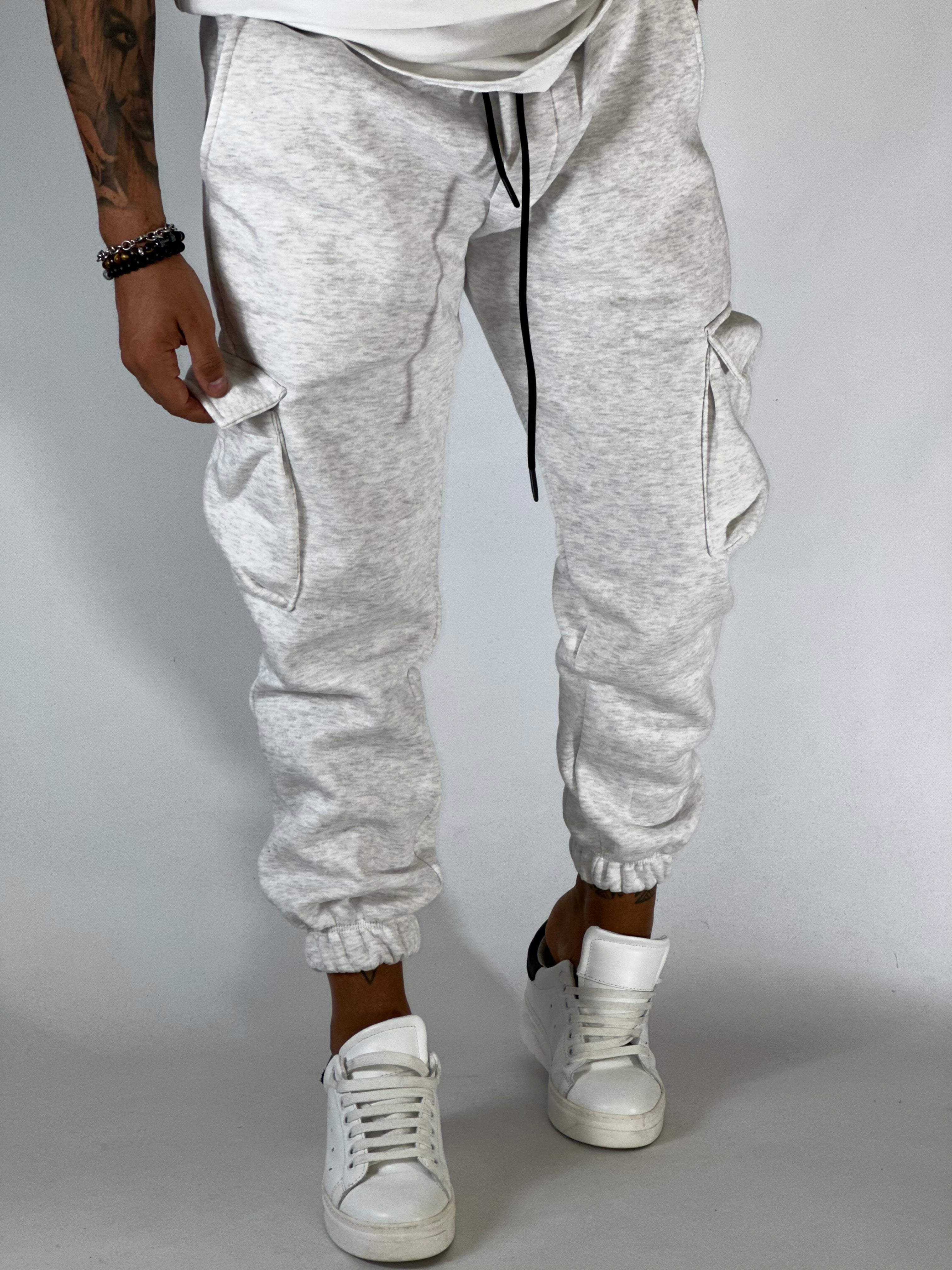 PANTALONE TUTA GRIGIO CHIARO PL2026