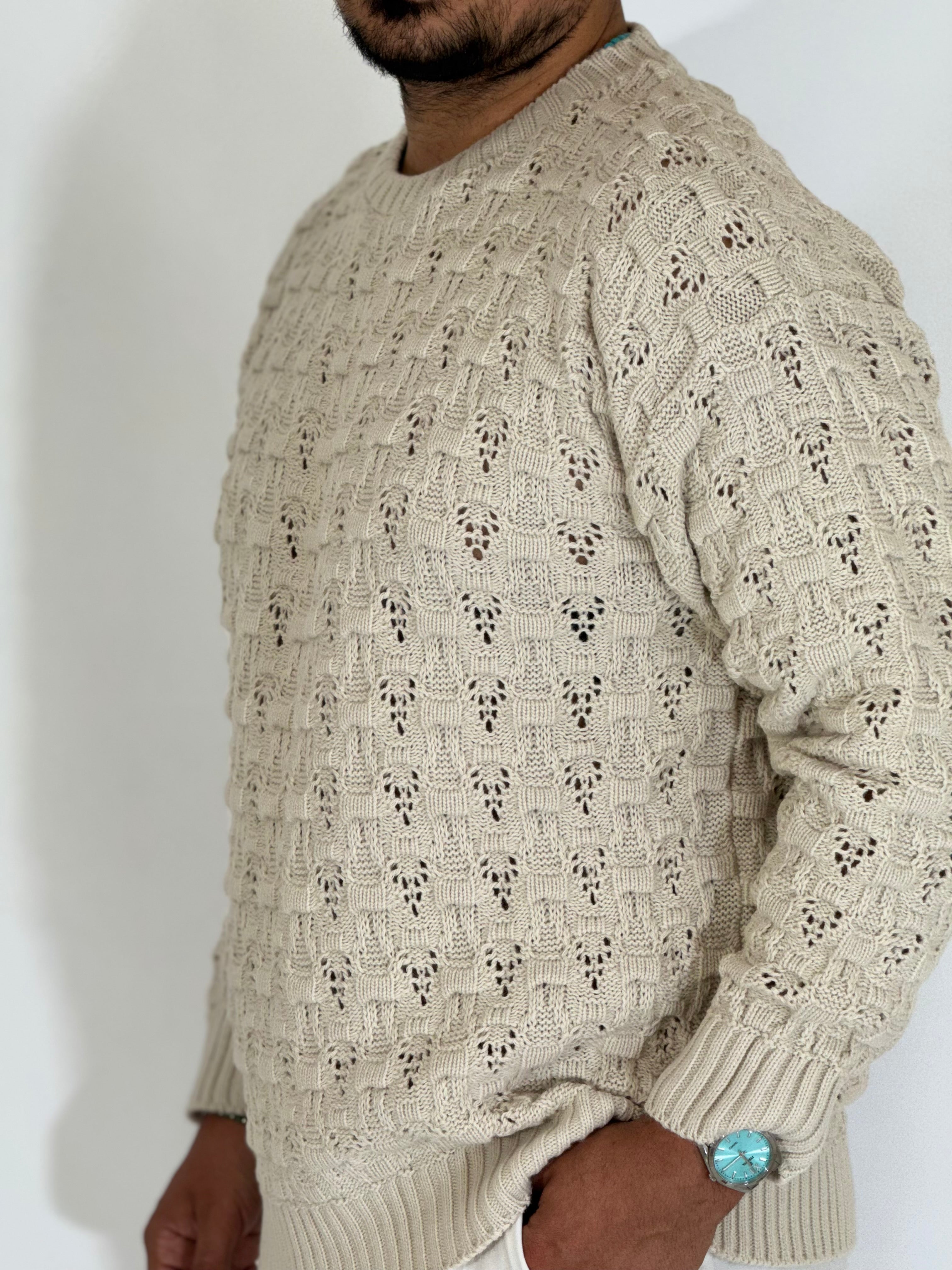 Maglione sabbia AUSTIN