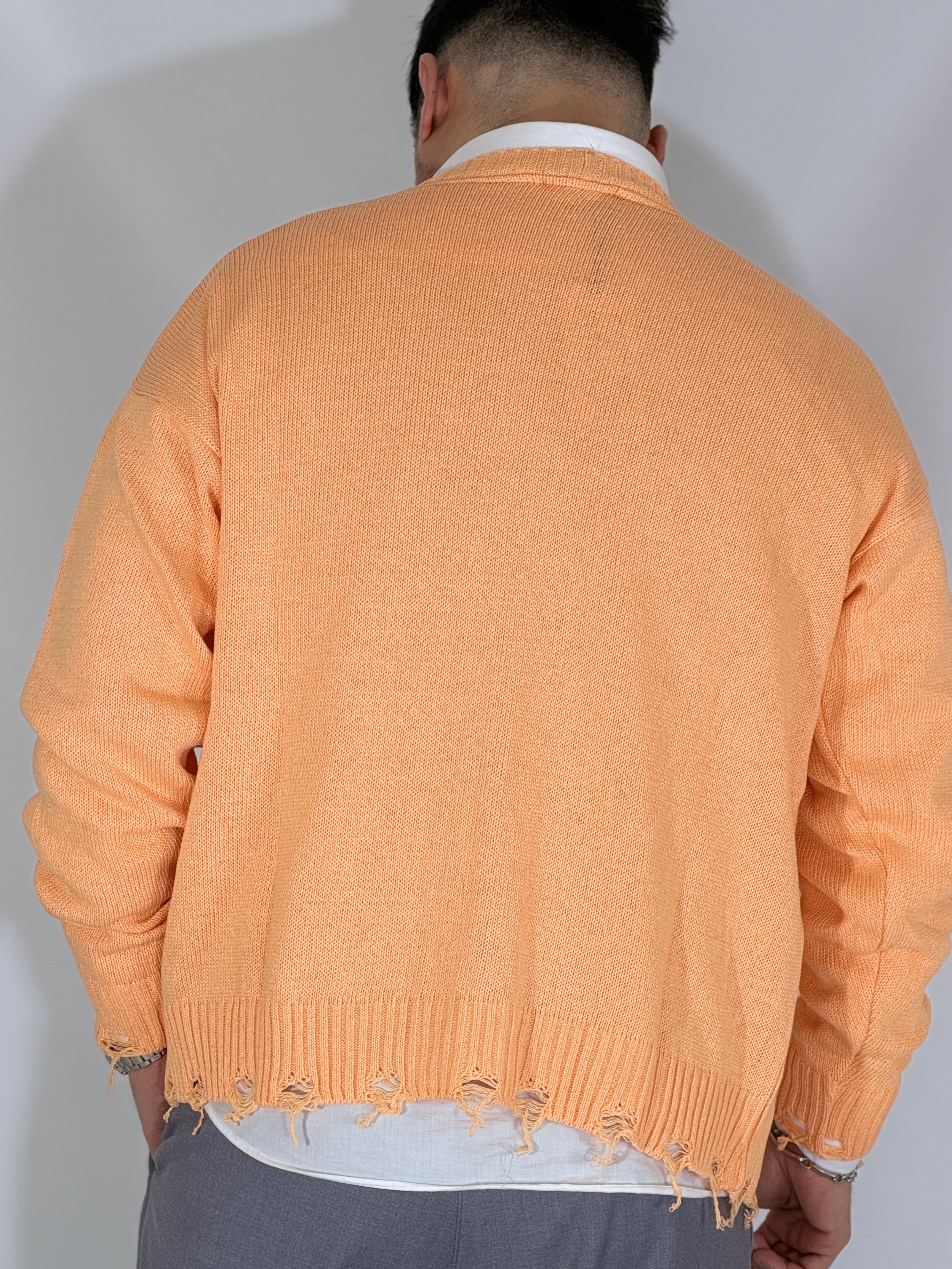 Cardigan salmone TBS2603