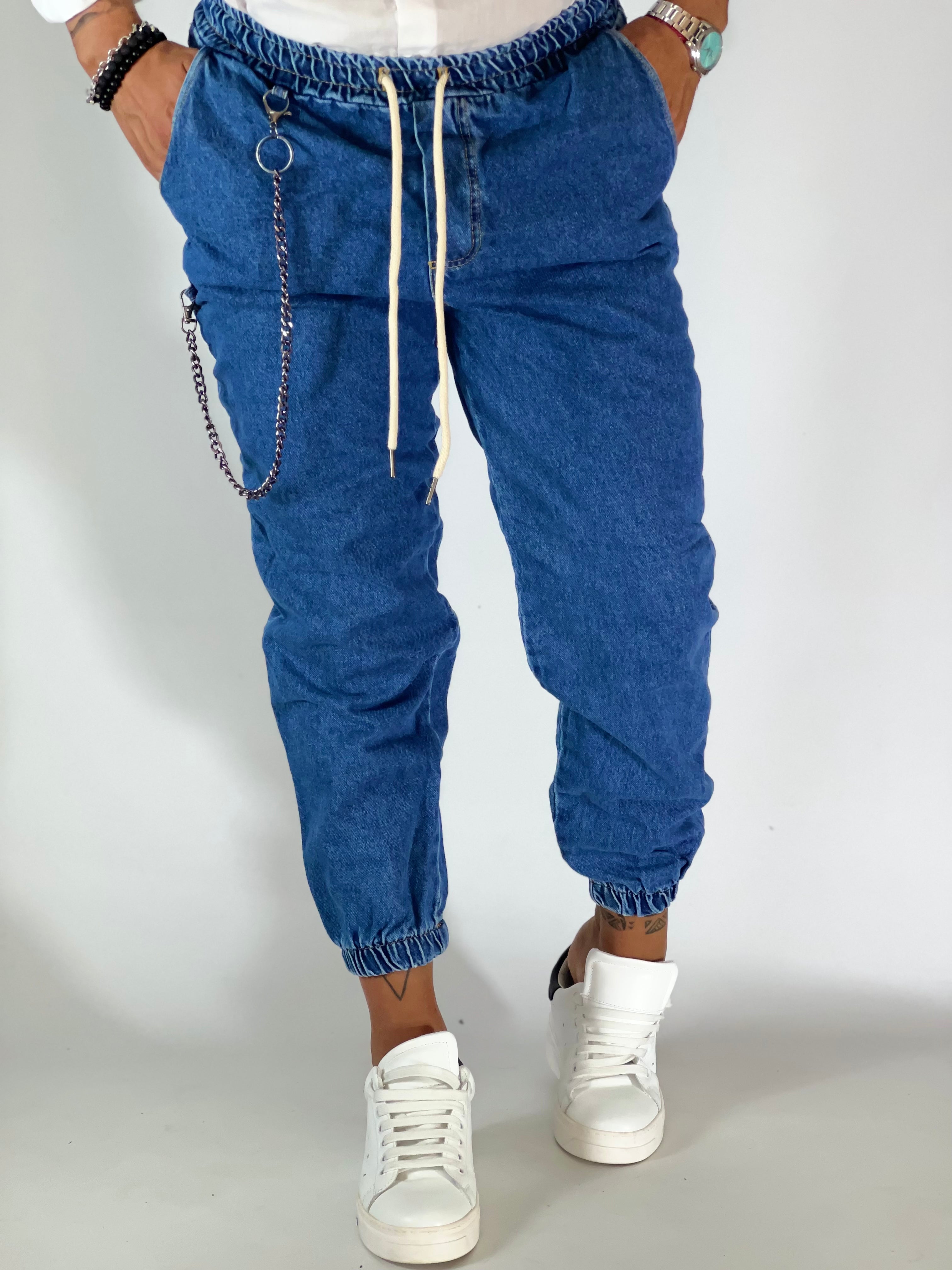 Pantalaccio jeans loose fit NAP050