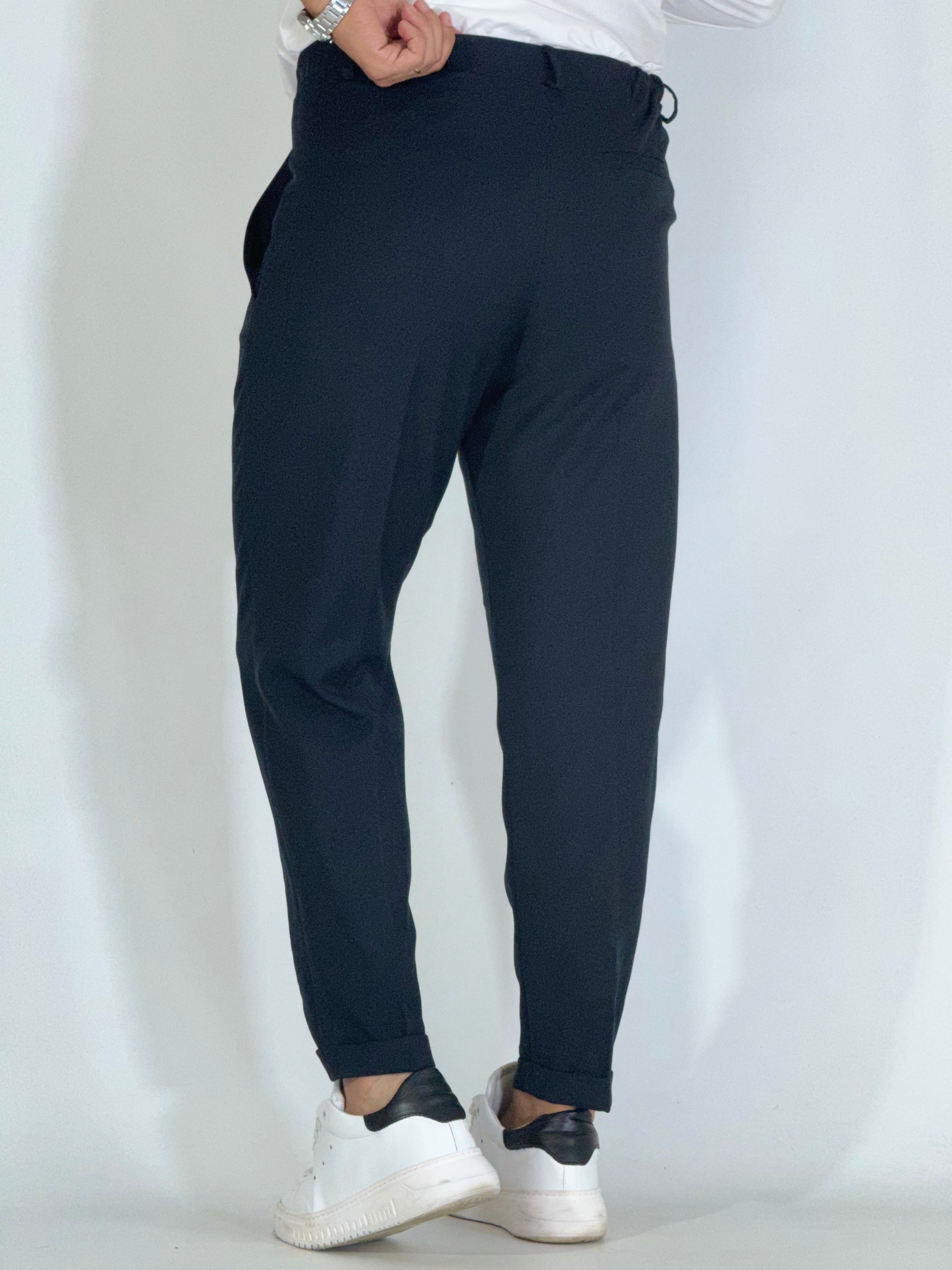 Pantalone elegante blu UM486