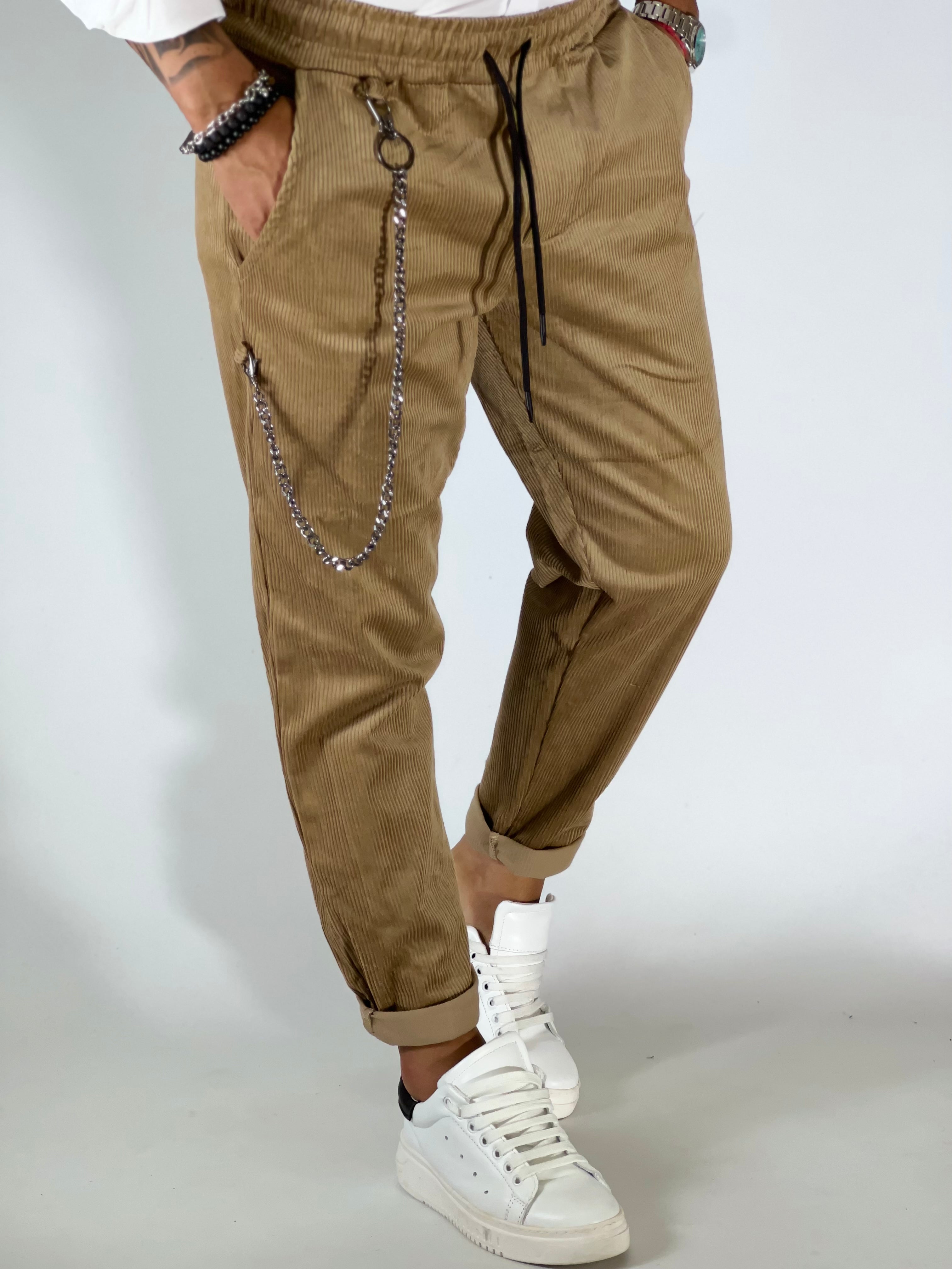 Pantalaccio velluto cammello ZARA50