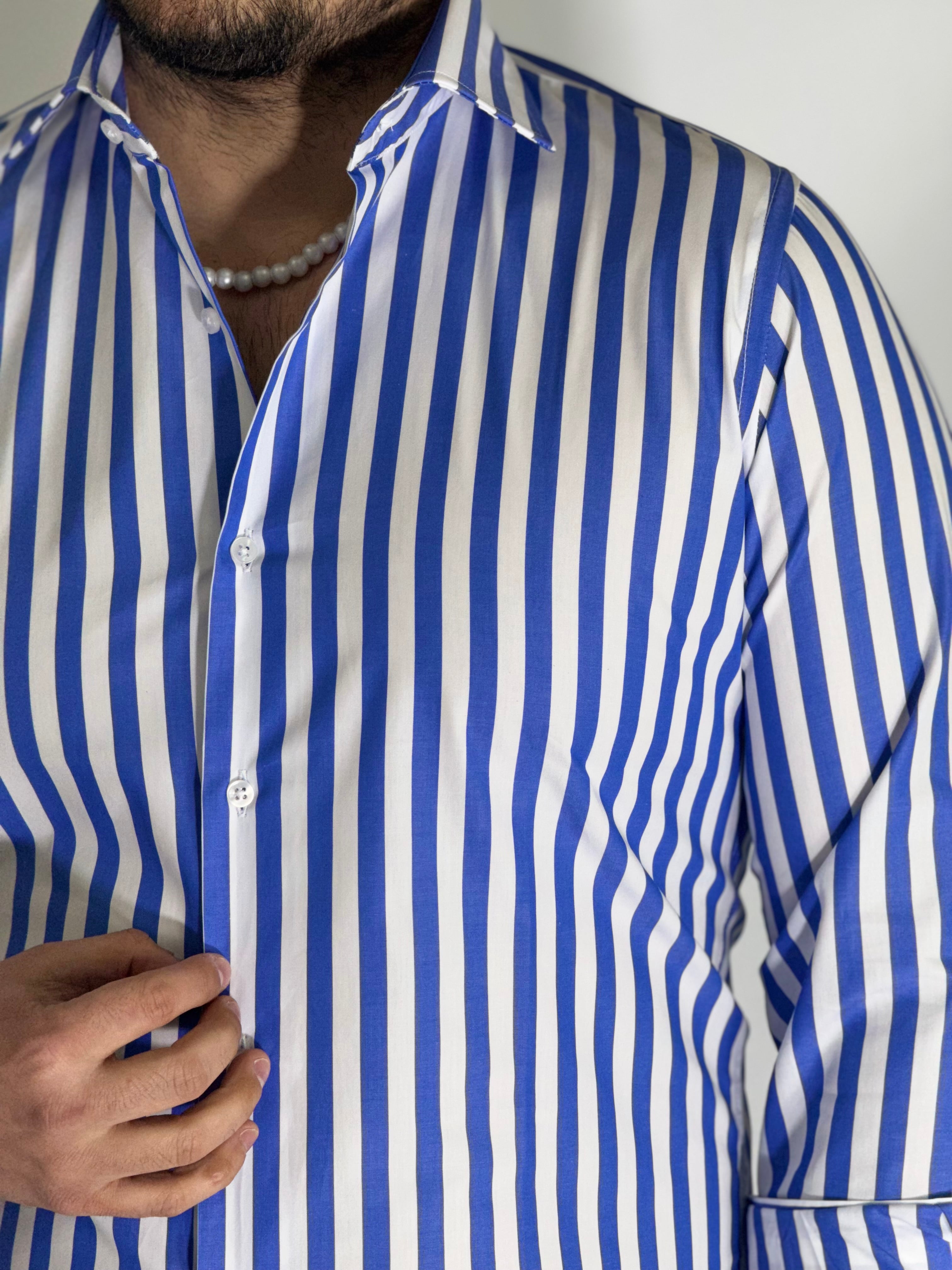 Camicia blu FOREST MIGLIACCIO