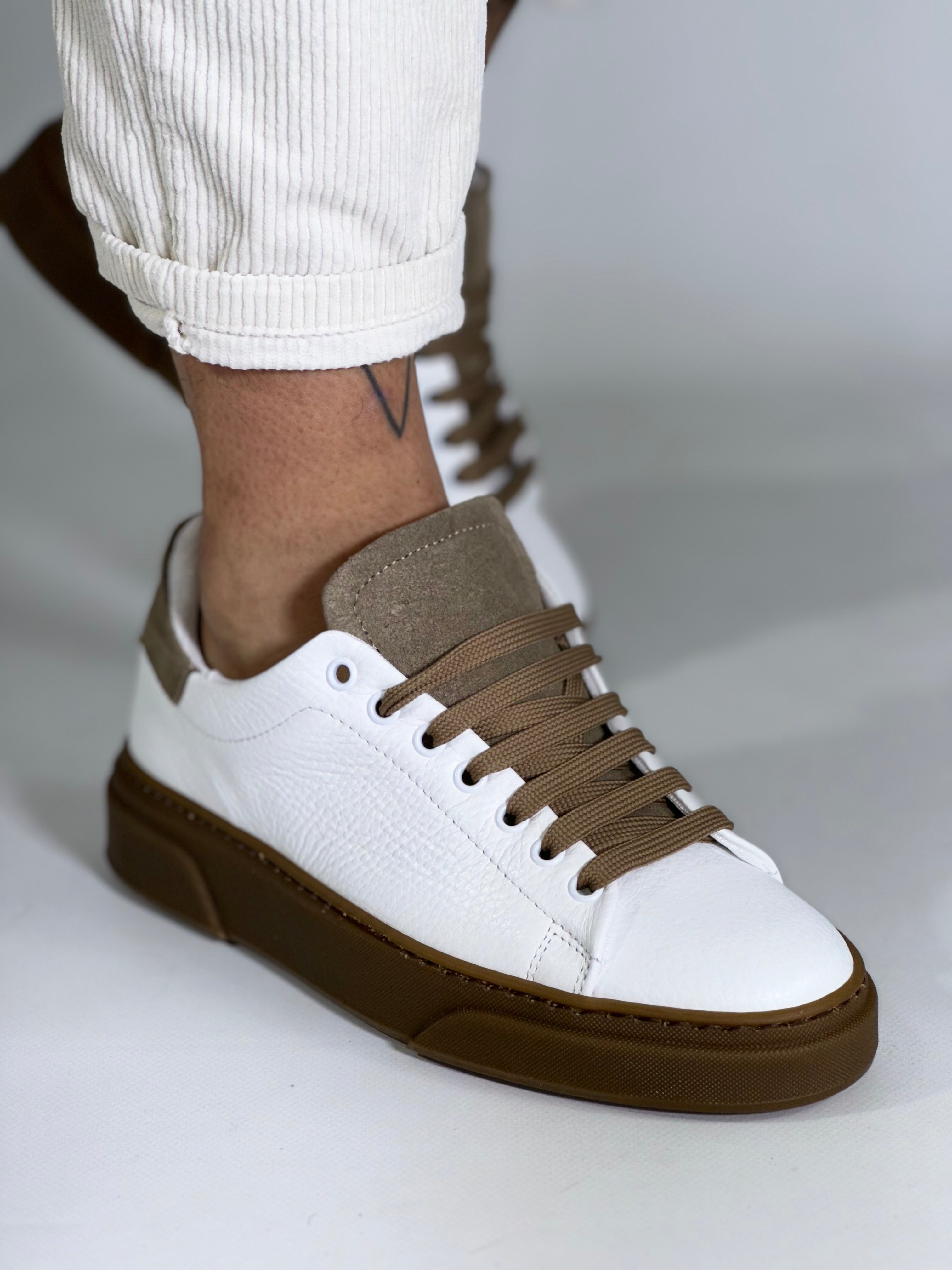 Apex · Scarpa bottolata rip. taupe