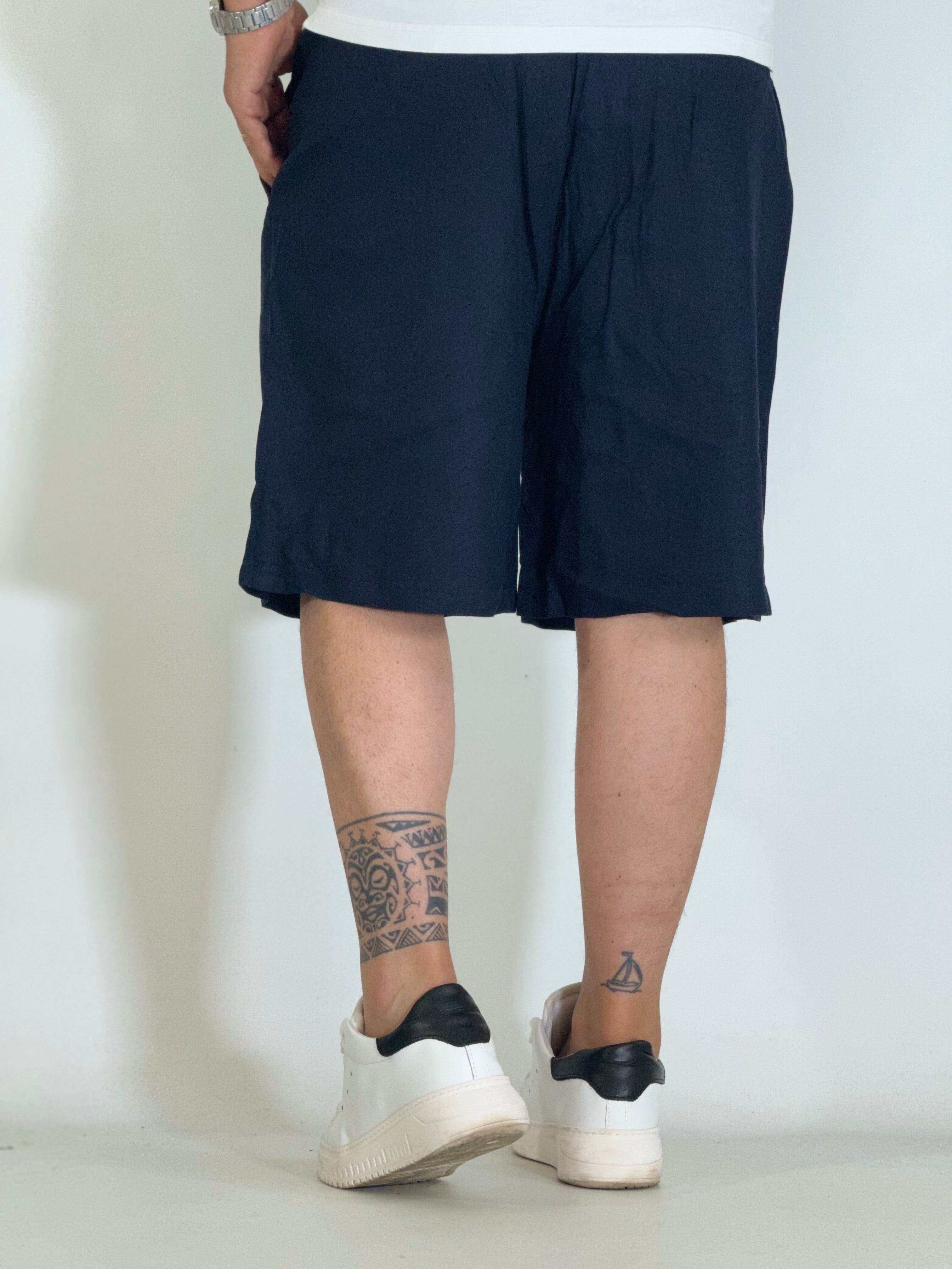 Bermuda lino blu UG4000