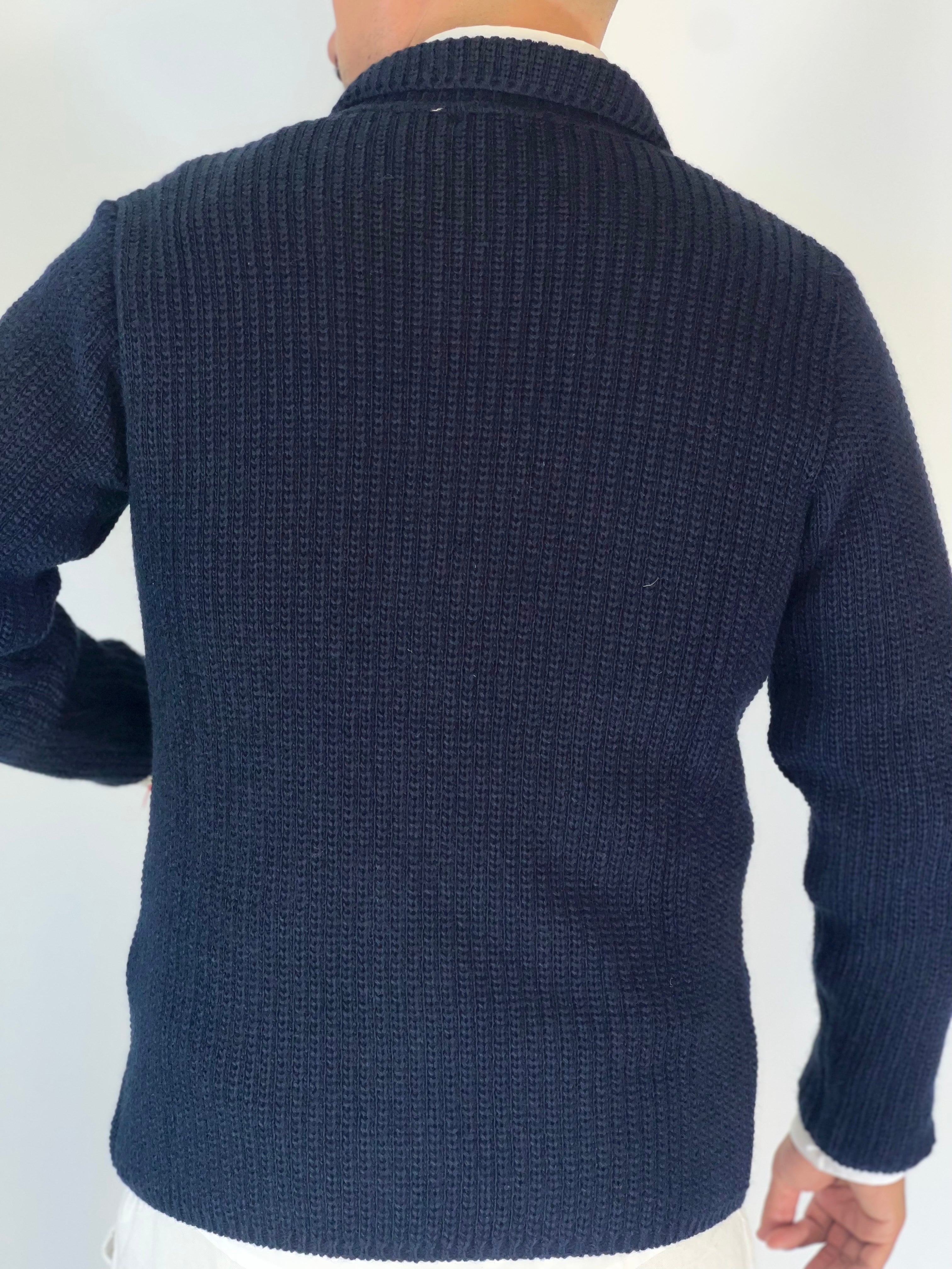 Giacca alamari blu BK857739