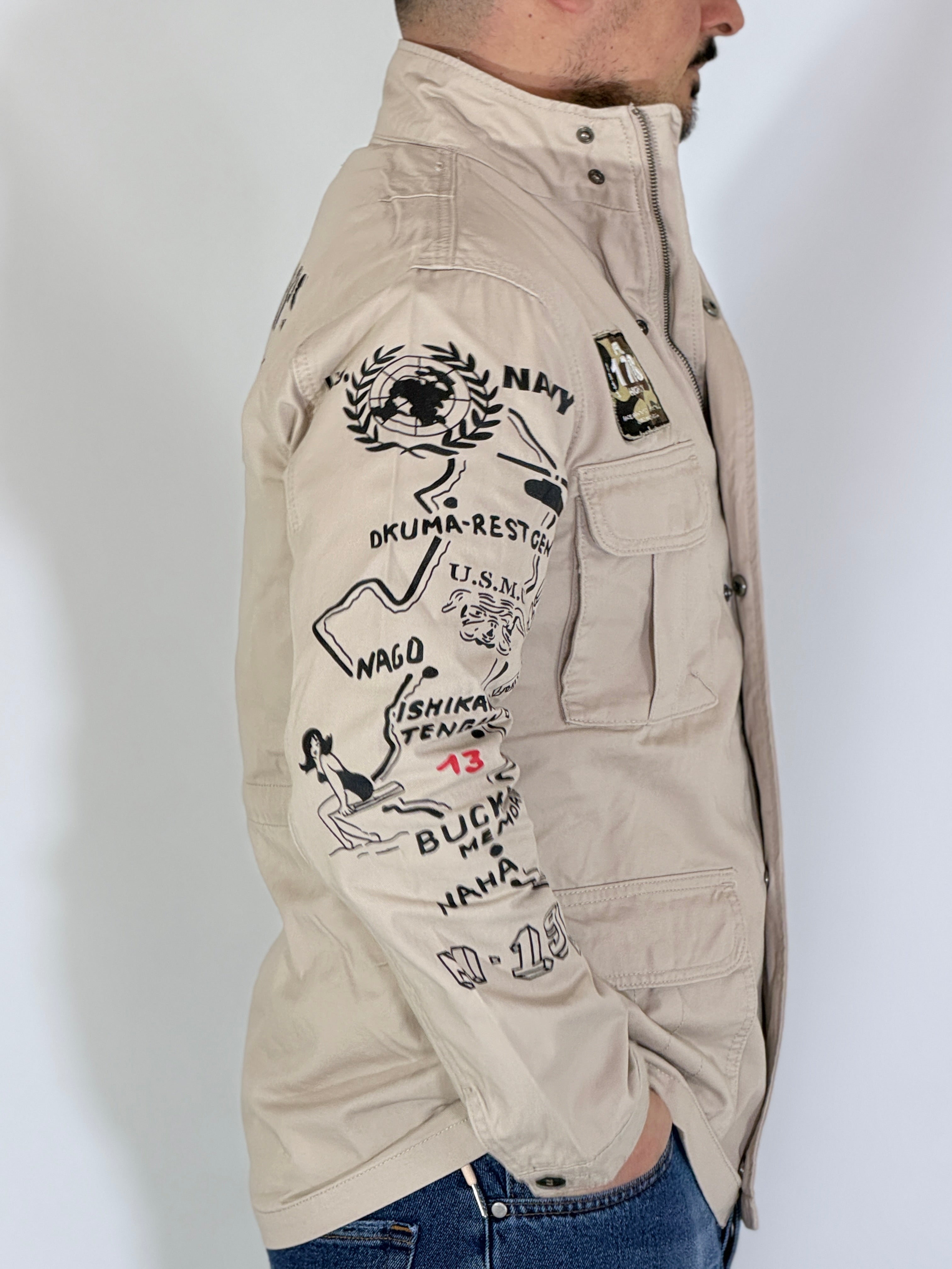 Field jacket beige LANCASTER