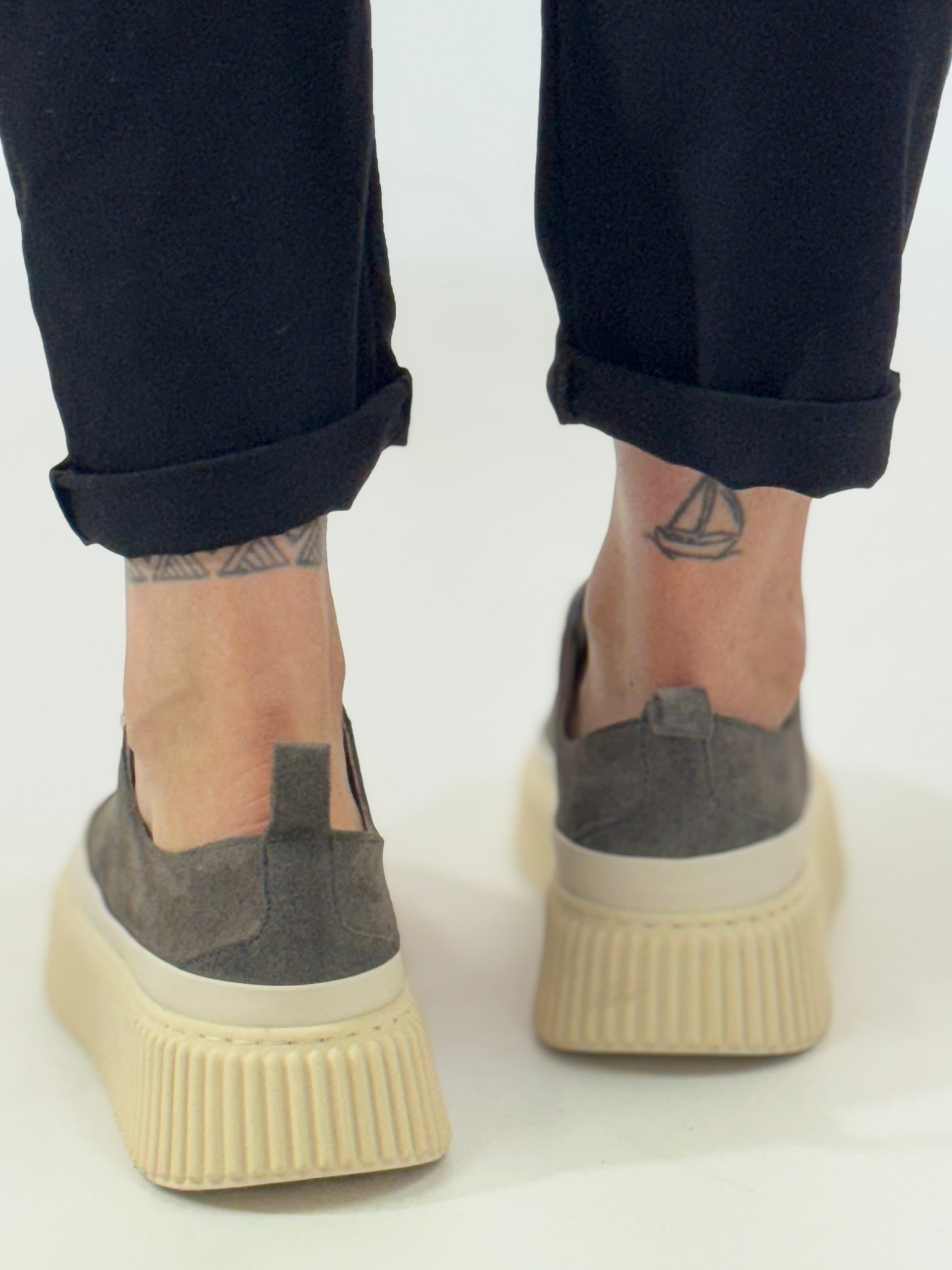 Scarpa LEWIS MILANO camoscio grigio ZHOU