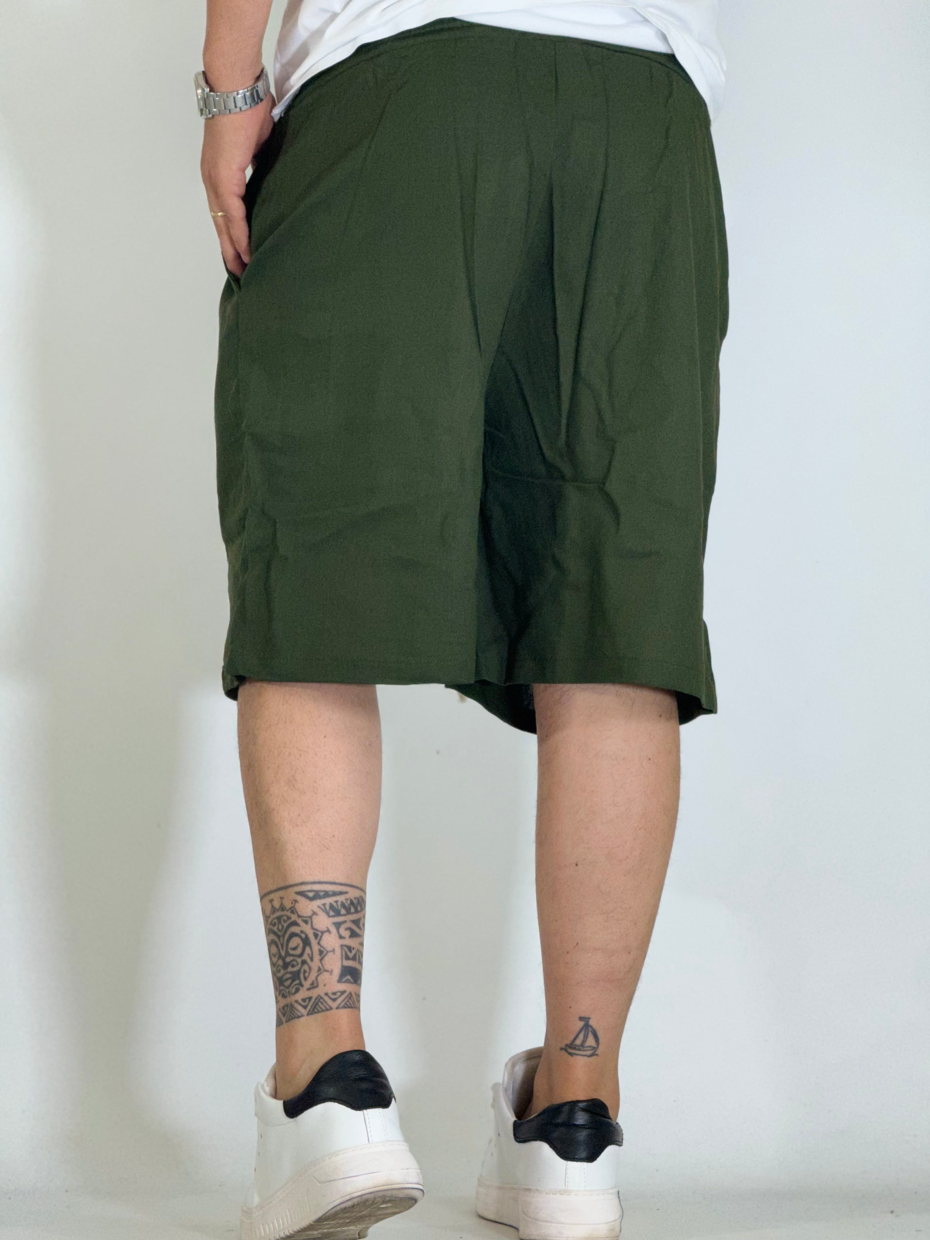 Bermuda lino verde UG4000