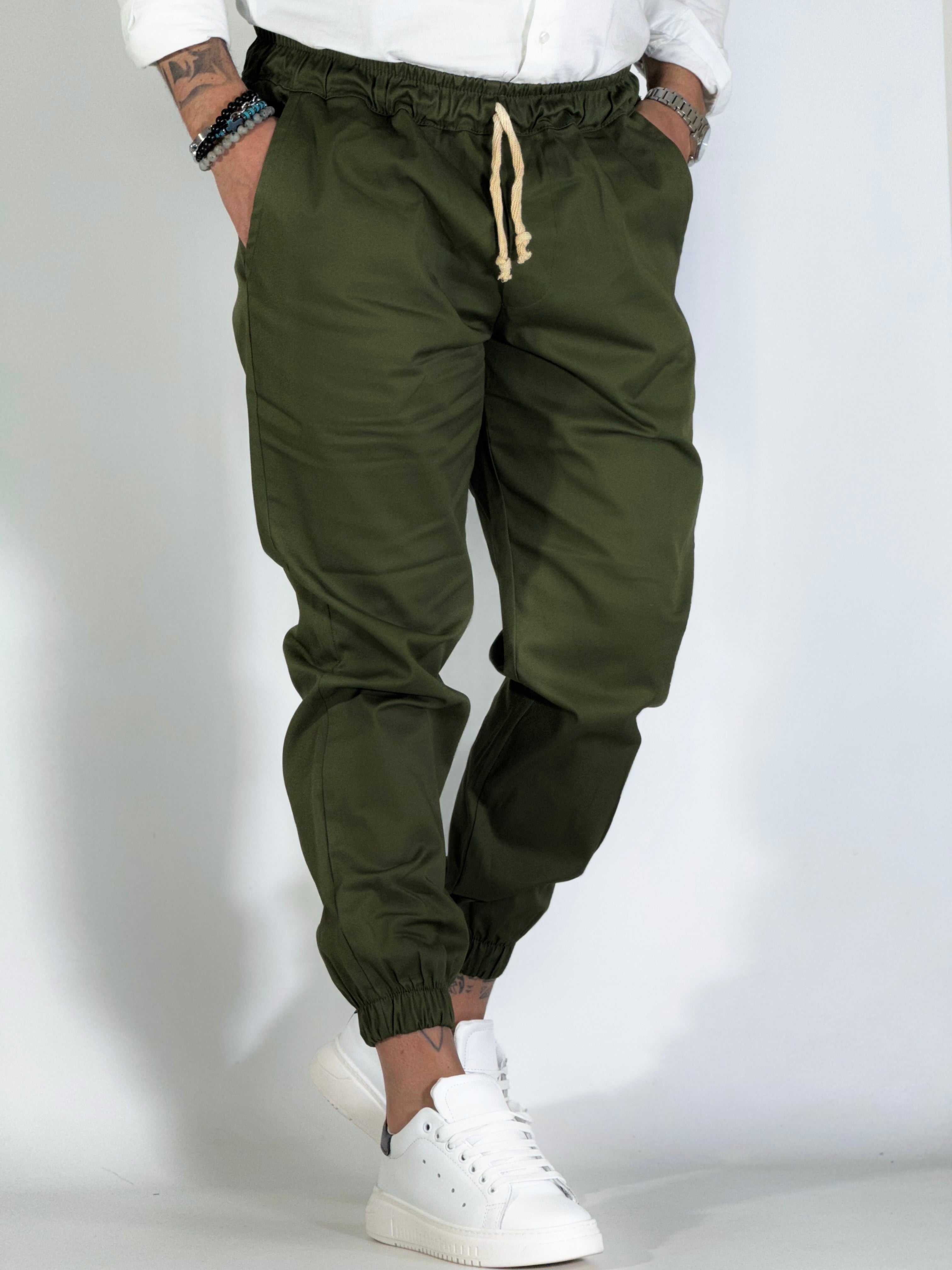 Helsinki · Pantalaccio con molla verde