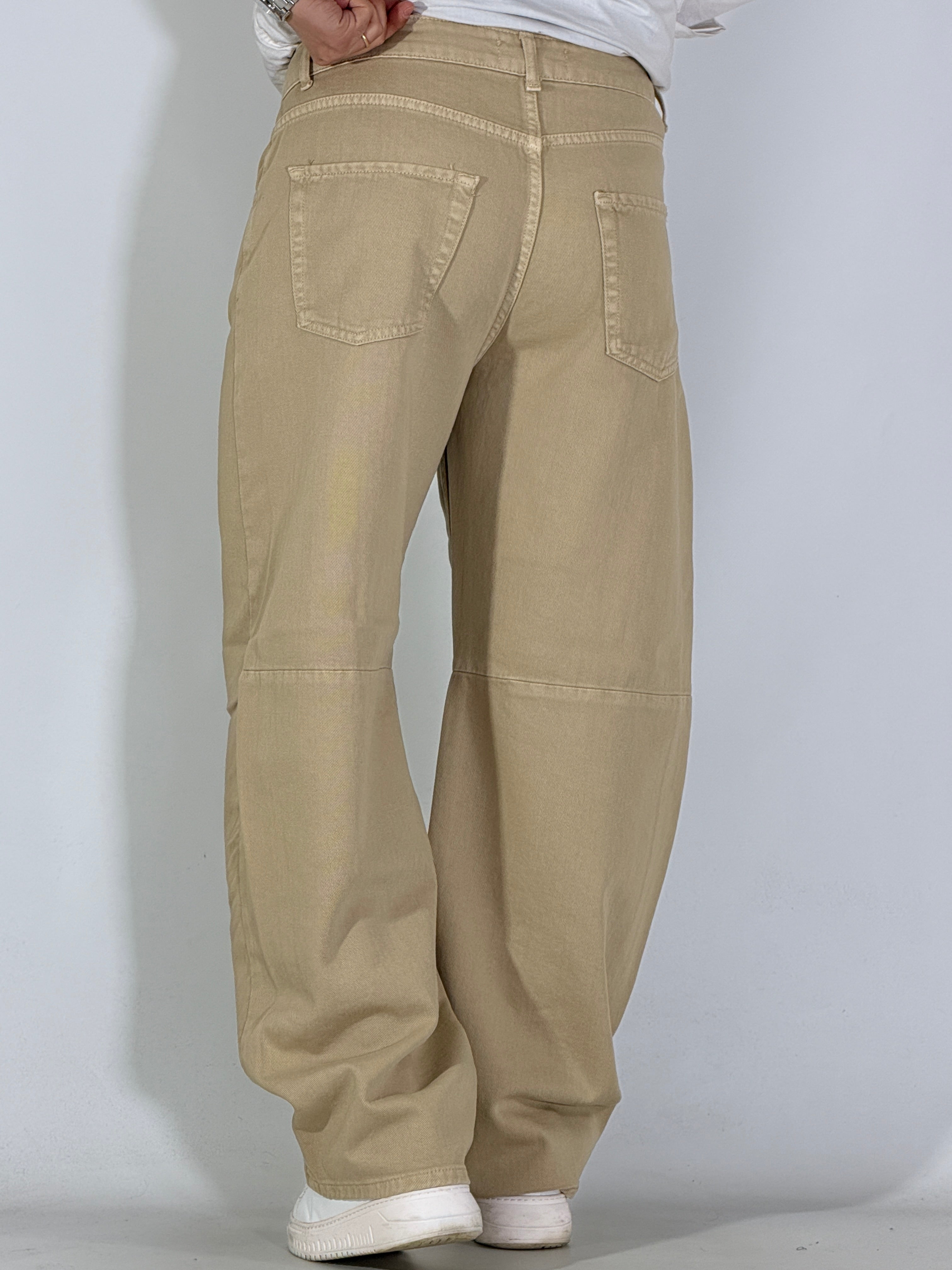 Jeans balloon beige PT30