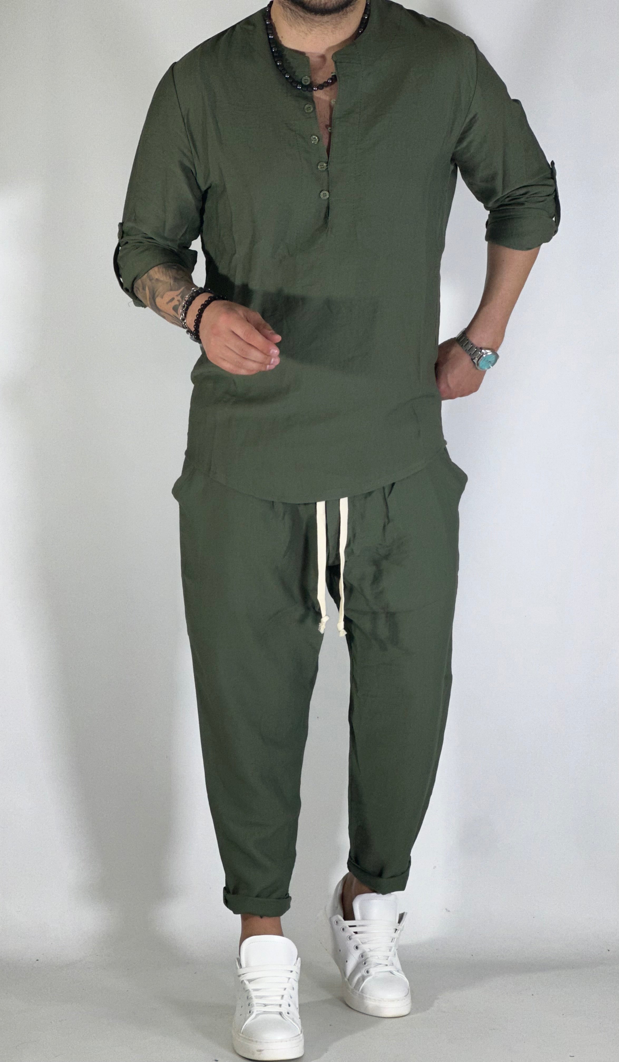 Coordinato SAFARI verde AD1293