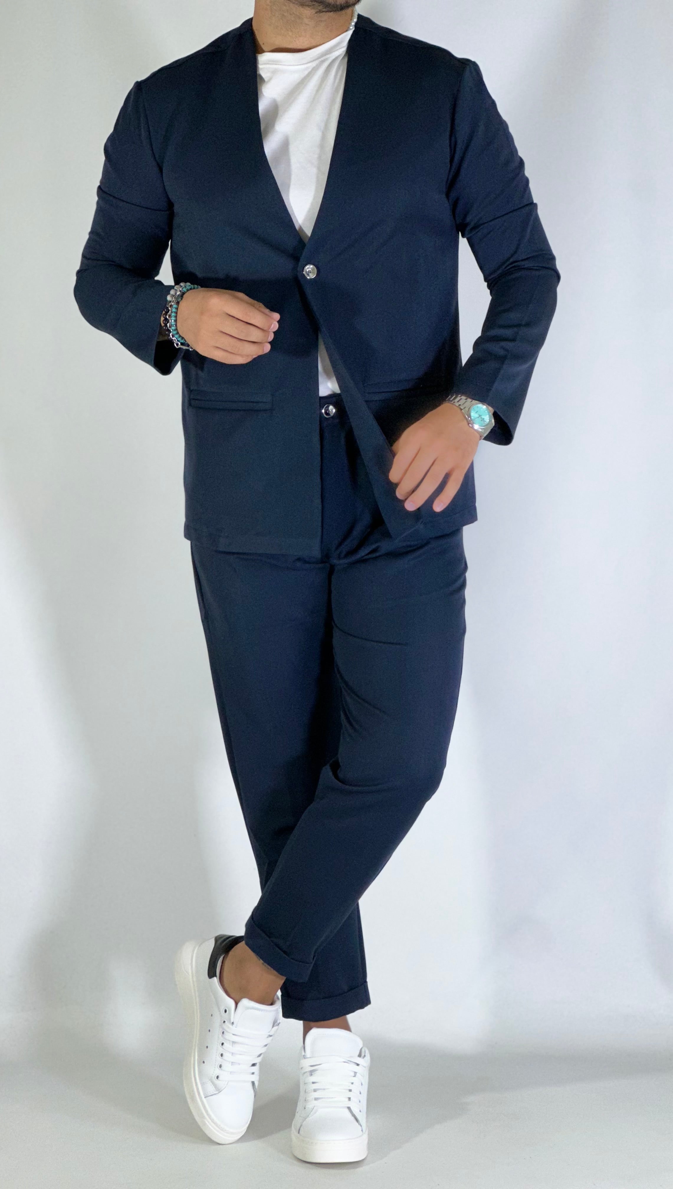 Abito casual blu UM135/486