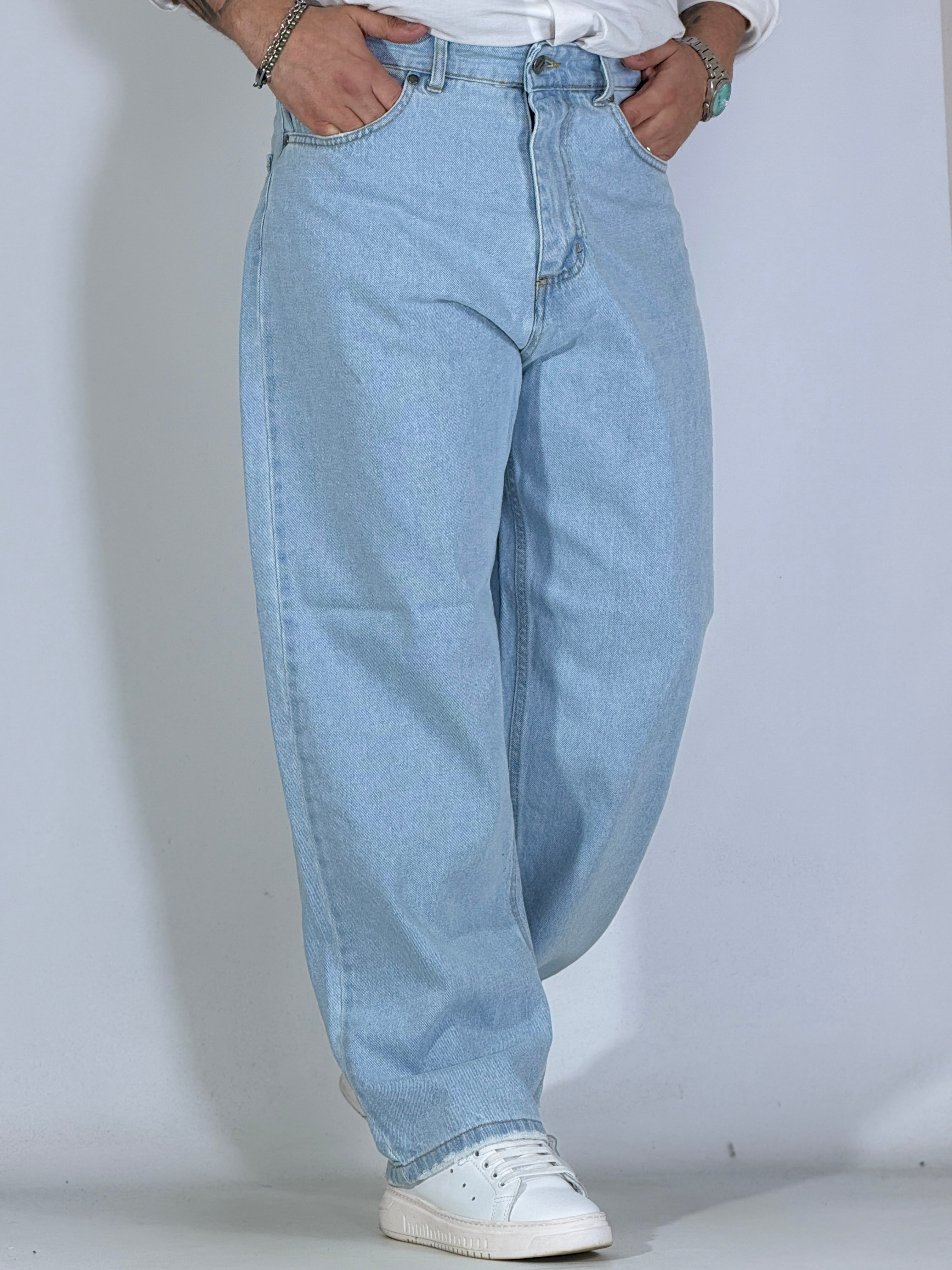 Jeans baggy chiaro DANGO