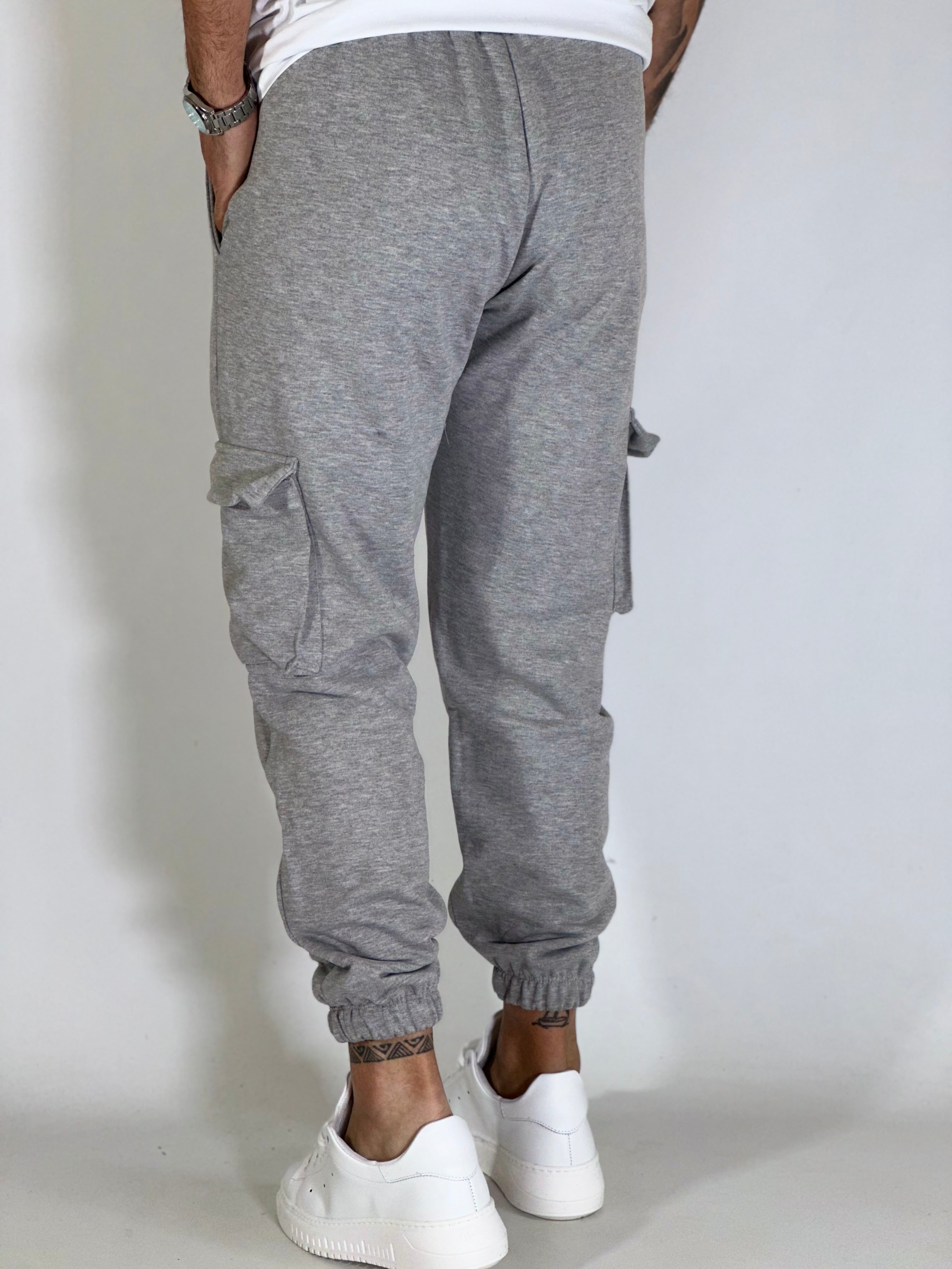Pantalone tuta grigio PL2026