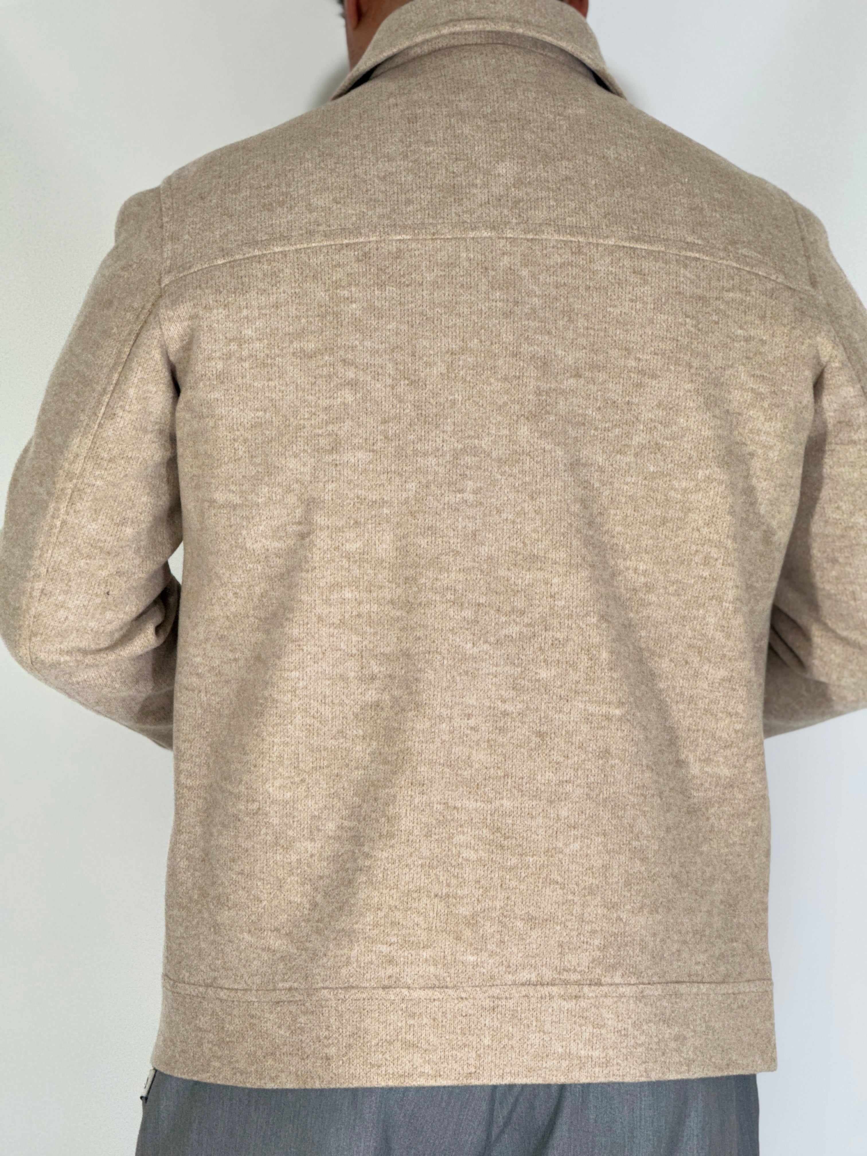 Giacca in panno Marco Nils beige GEVA